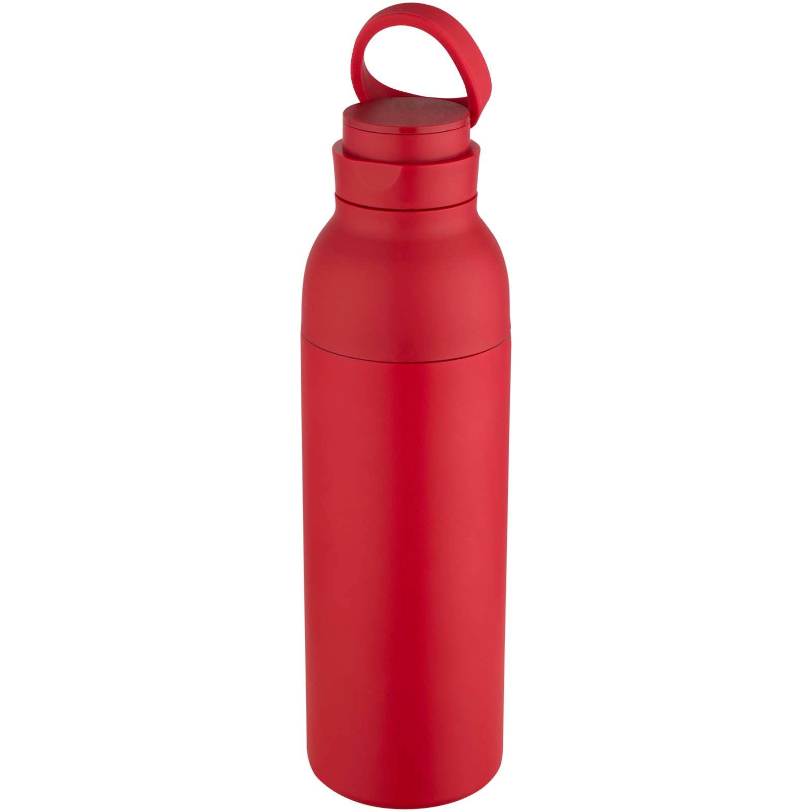 Illuminate 650 ml RCS doppelwandige Isolierflasche aus recyceltem Edelstahl