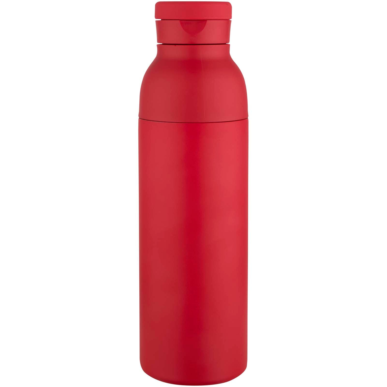 Illuminate 650 ml RCS doppelwandige Isolierflasche aus recyceltem Edelstahl