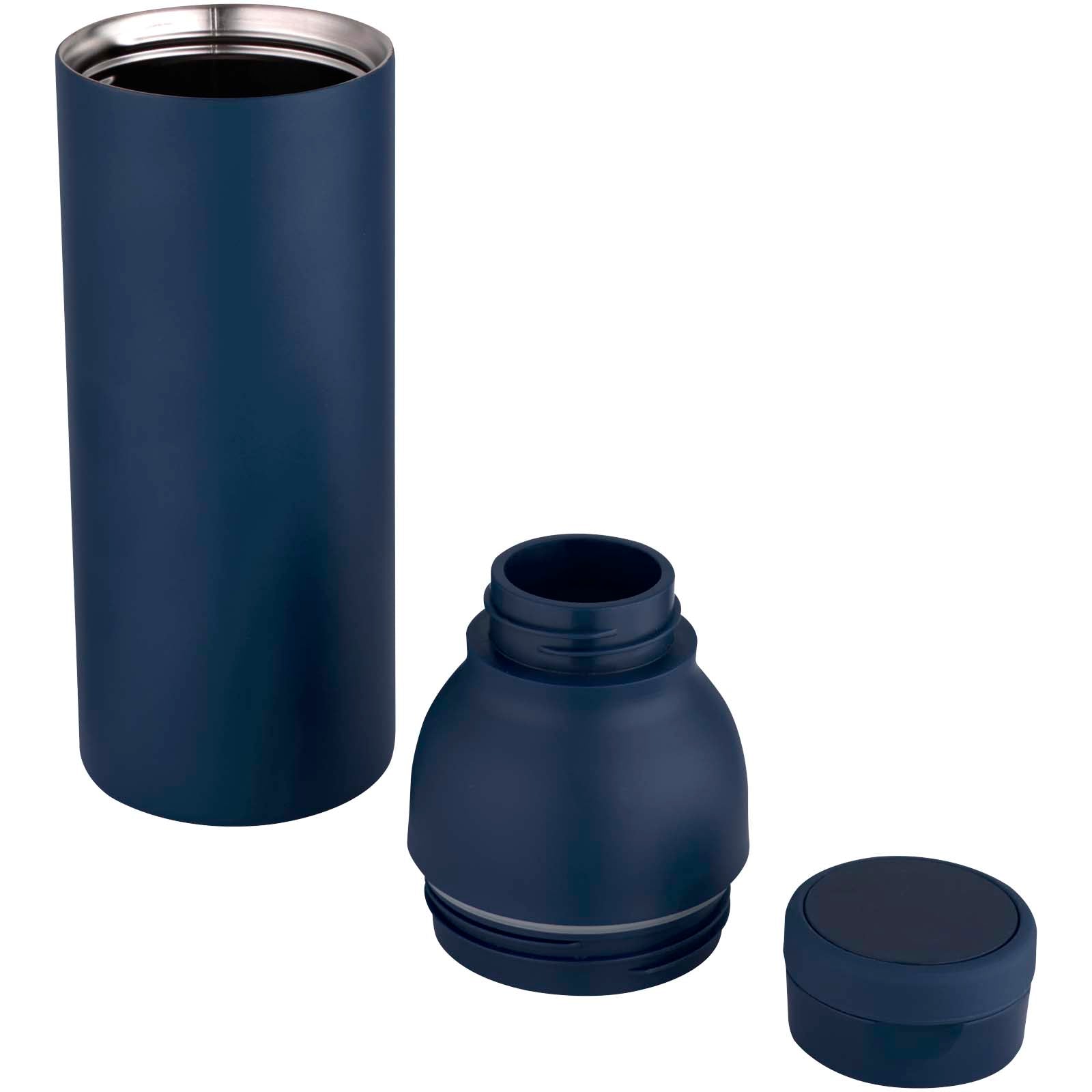 Illuminate 650 ml RCS doppelwandige Isolierflasche aus recyceltem Edelstahl