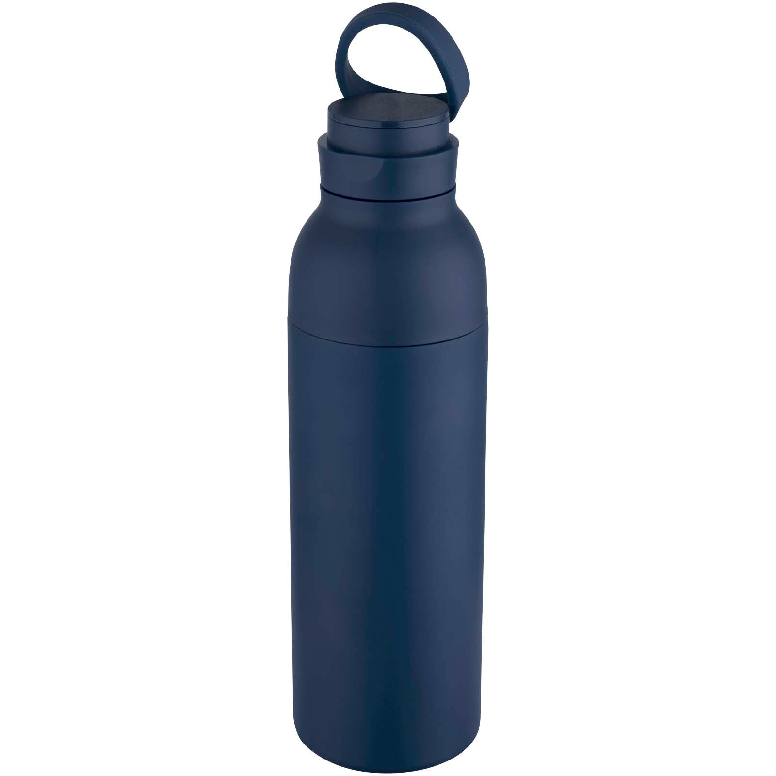 Illuminate 650 ml RCS doppelwandige Isolierflasche aus recyceltem Edelstahl