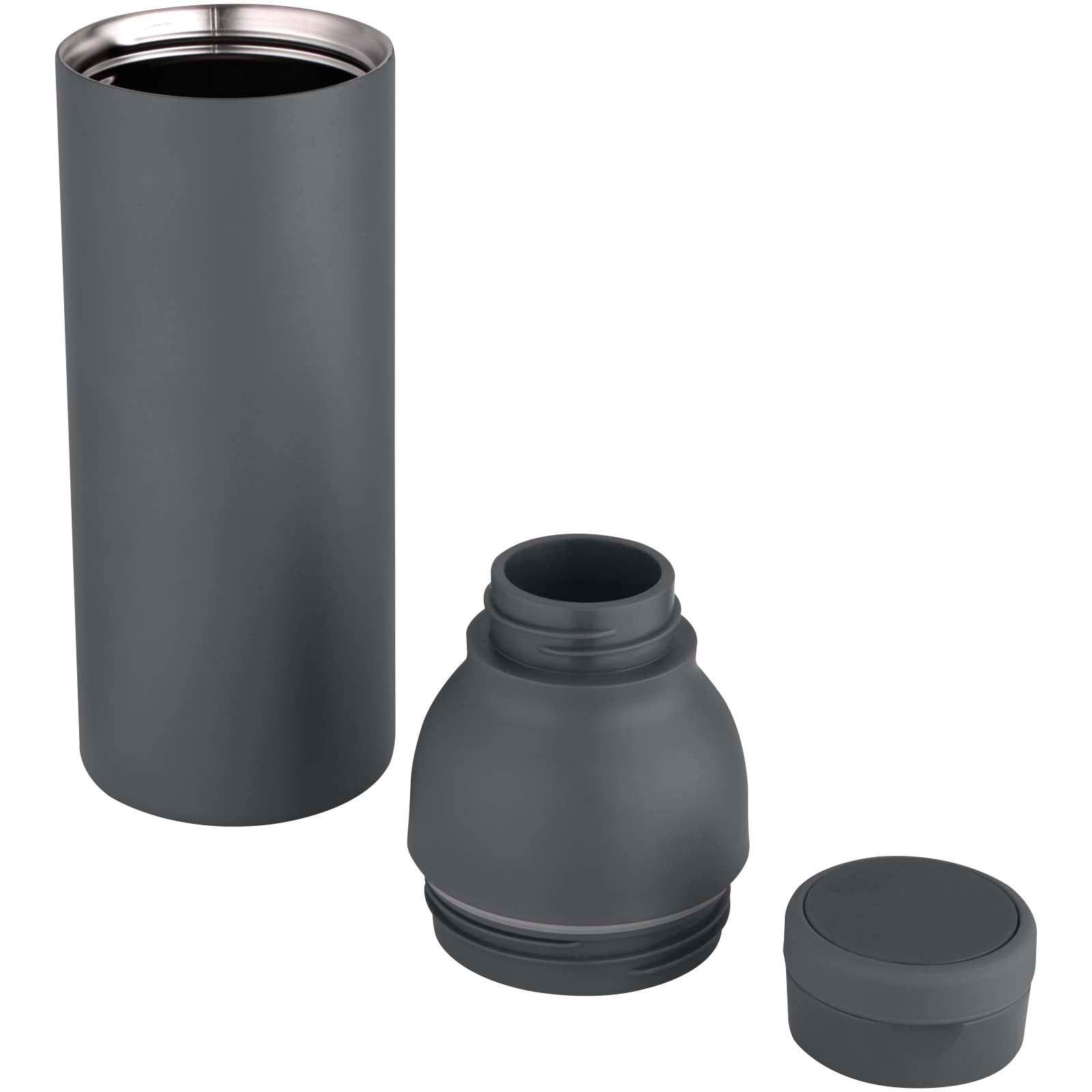 Illuminate 650 ml RCS doppelwandige Isolierflasche aus recyceltem Edelstahl