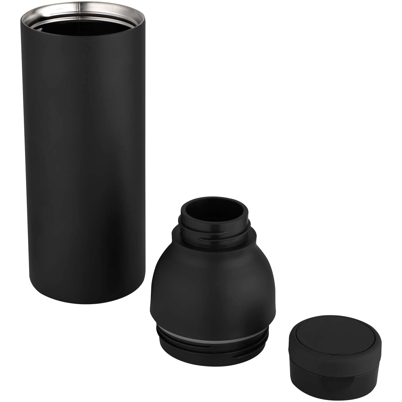 Illuminate 650 ml RCS doppelwandige Isolierflasche aus recyceltem Edelstahl
