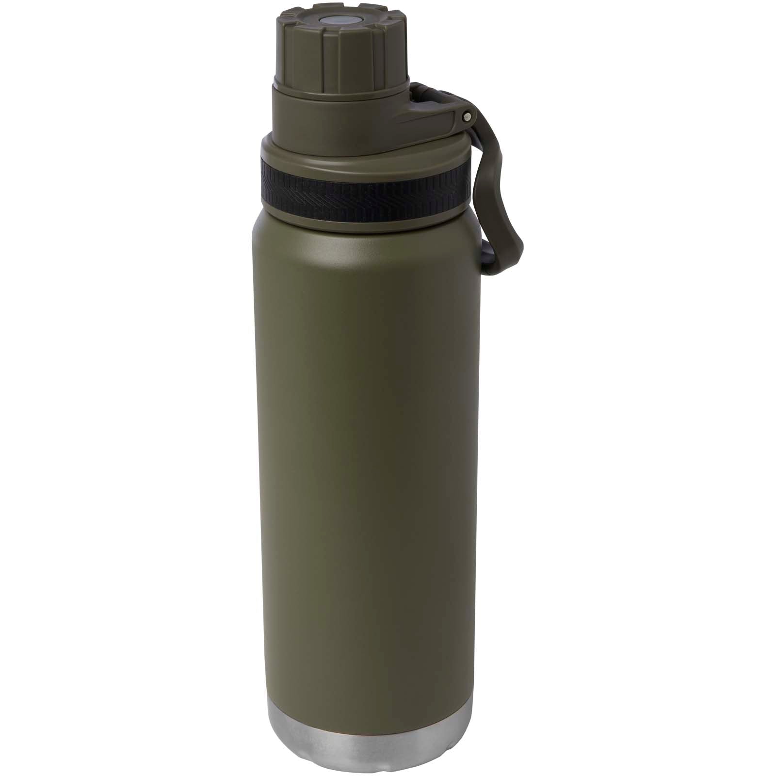Fortis 700 ml RCS-zertifizierte Kupfer-Vakuum Isolierflasche aus recyceltem Edelstahl (Kohlensäure geeignet) – Waldgrün