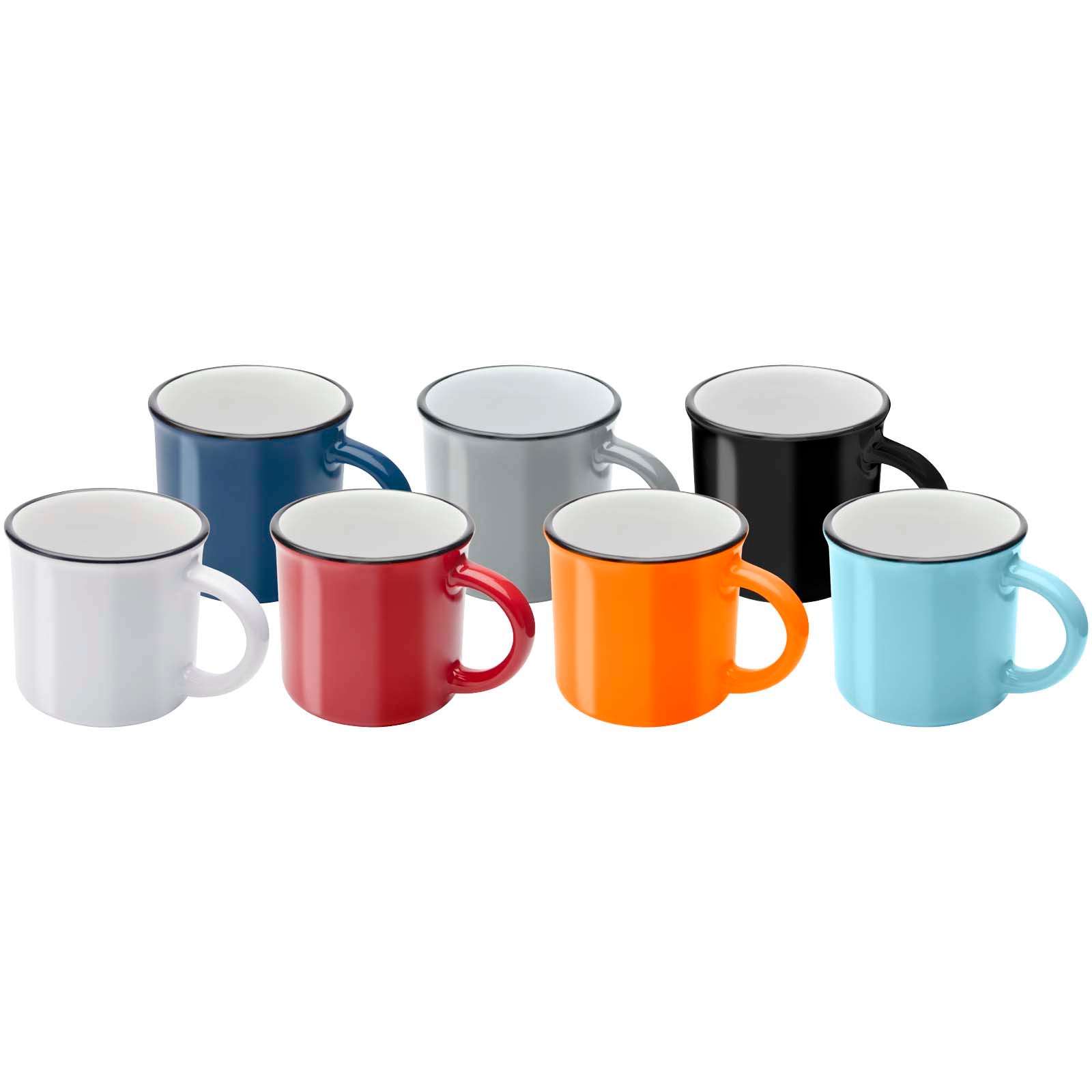 Bari Keramiktasse 240 ml mit glänzender Oberfläche