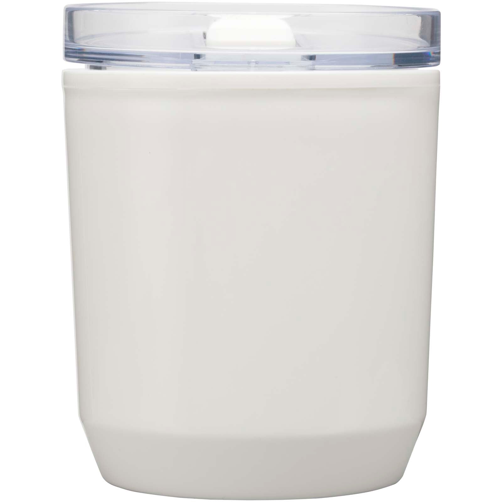 Hudson 180 ml doppelwandiger Becher aus recyceltem Kunststoff