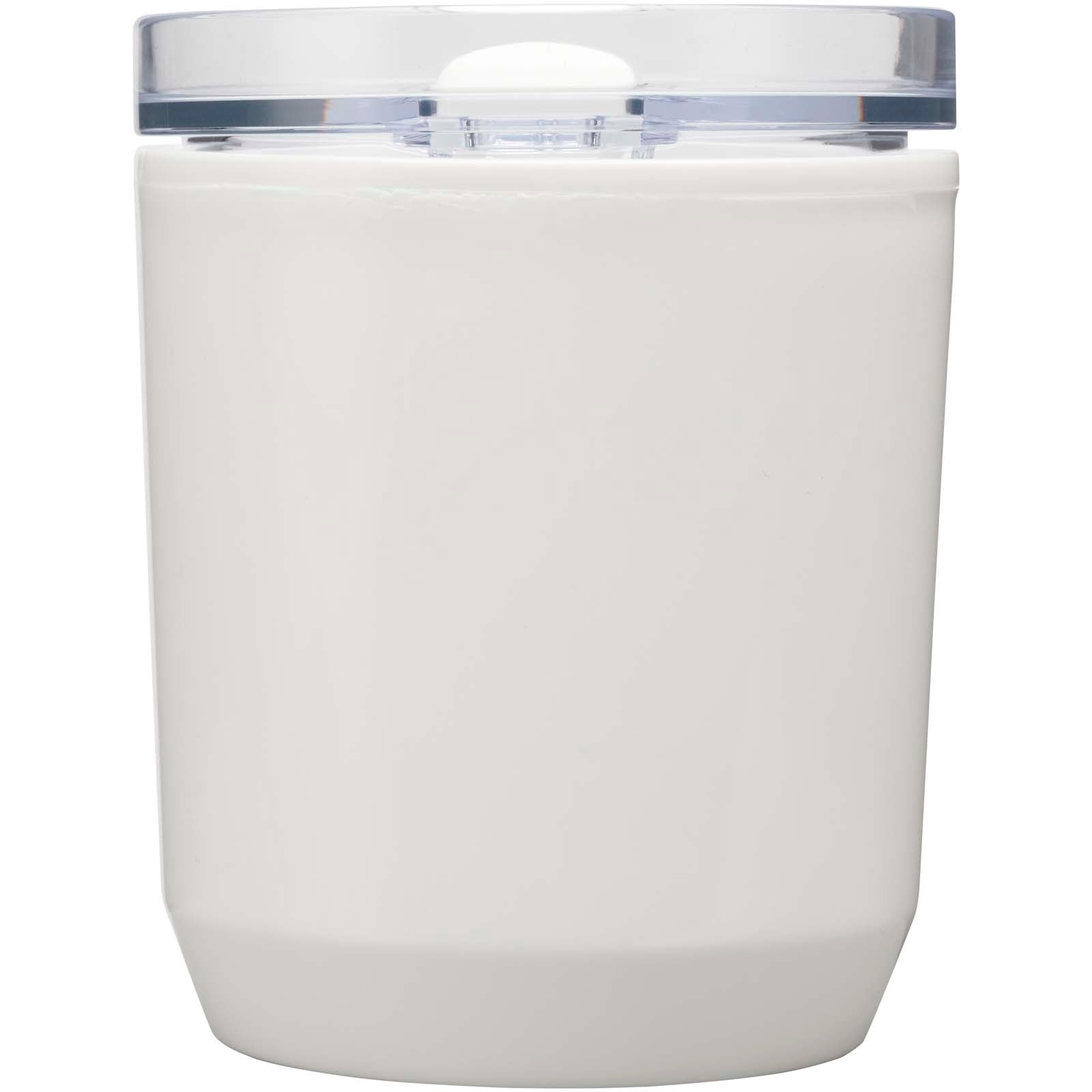 Hudson 180 ml doppelwandiger Becher aus recyceltem Kunststoff