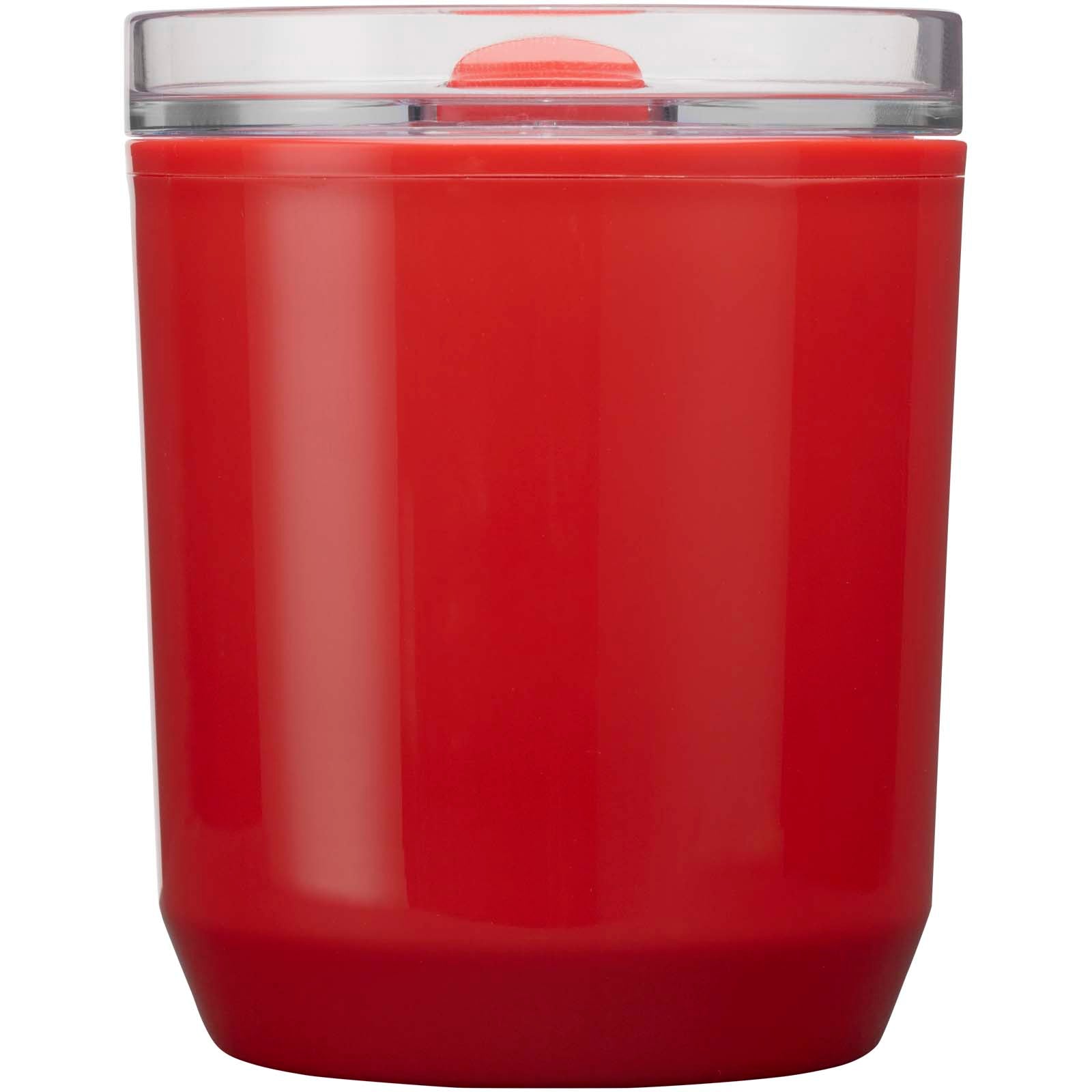 Hudson 180 ml doppelwandiger Becher aus recyceltem Kunststoff