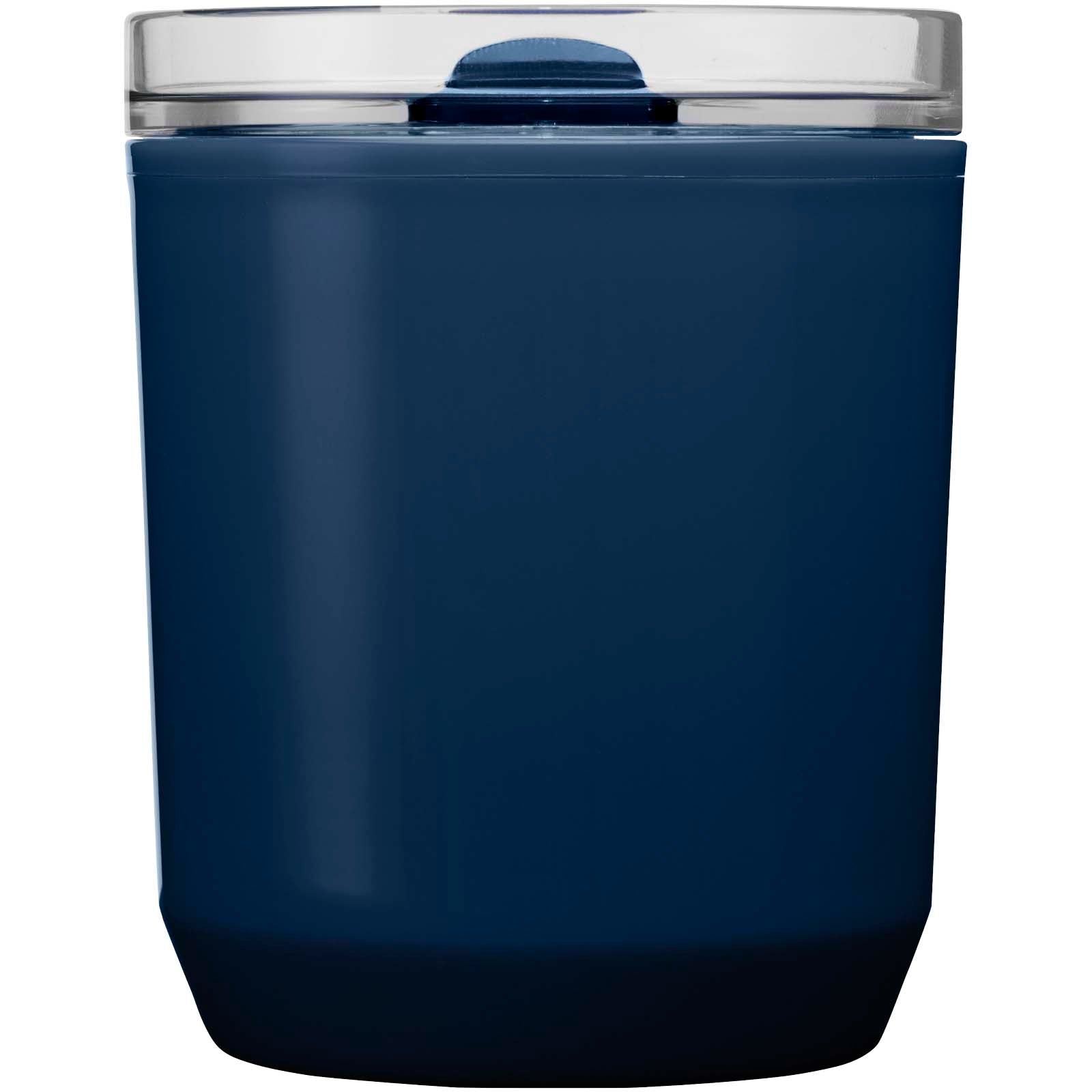 Hudson 180 ml doppelwandiger Becher aus recyceltem Kunststoff