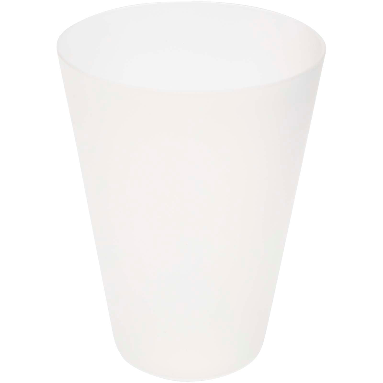Glastonbury 300 ml Becher aus Kunststoff – Klar Mattiert
