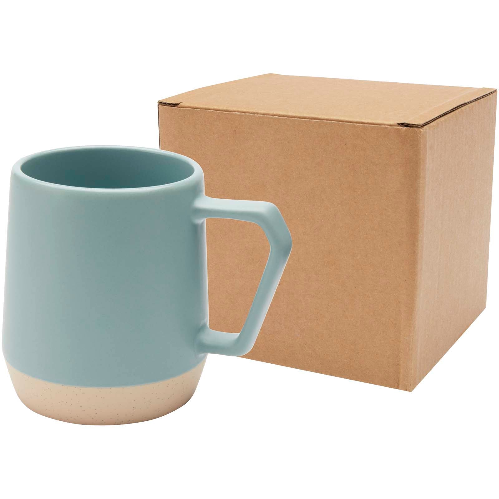 Dolce  300 ml matte Keramiktasse – Riffblau