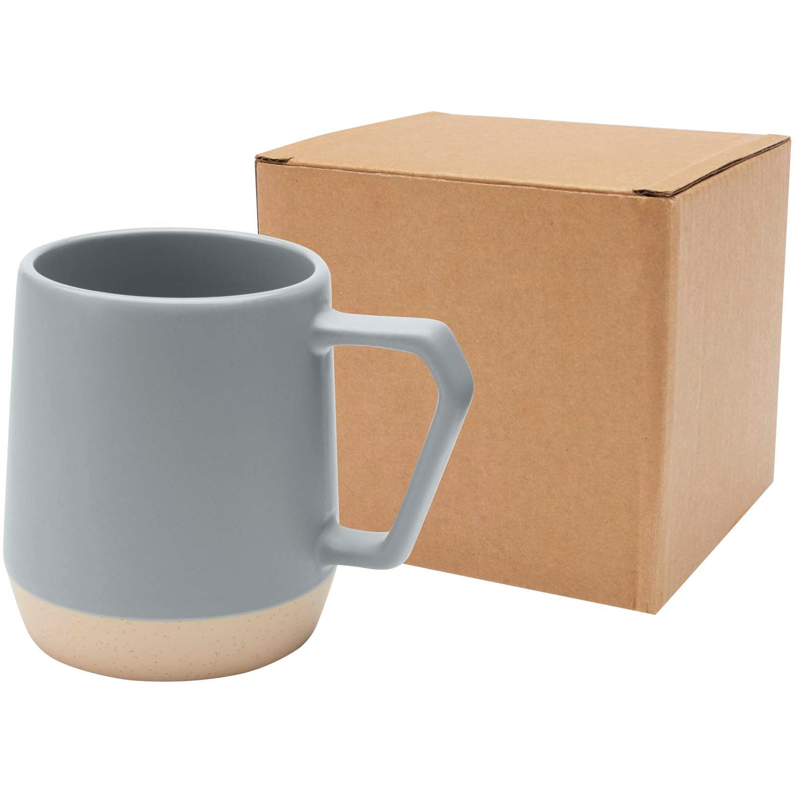 Dolce  300 ml matte Keramiktasse – Grau