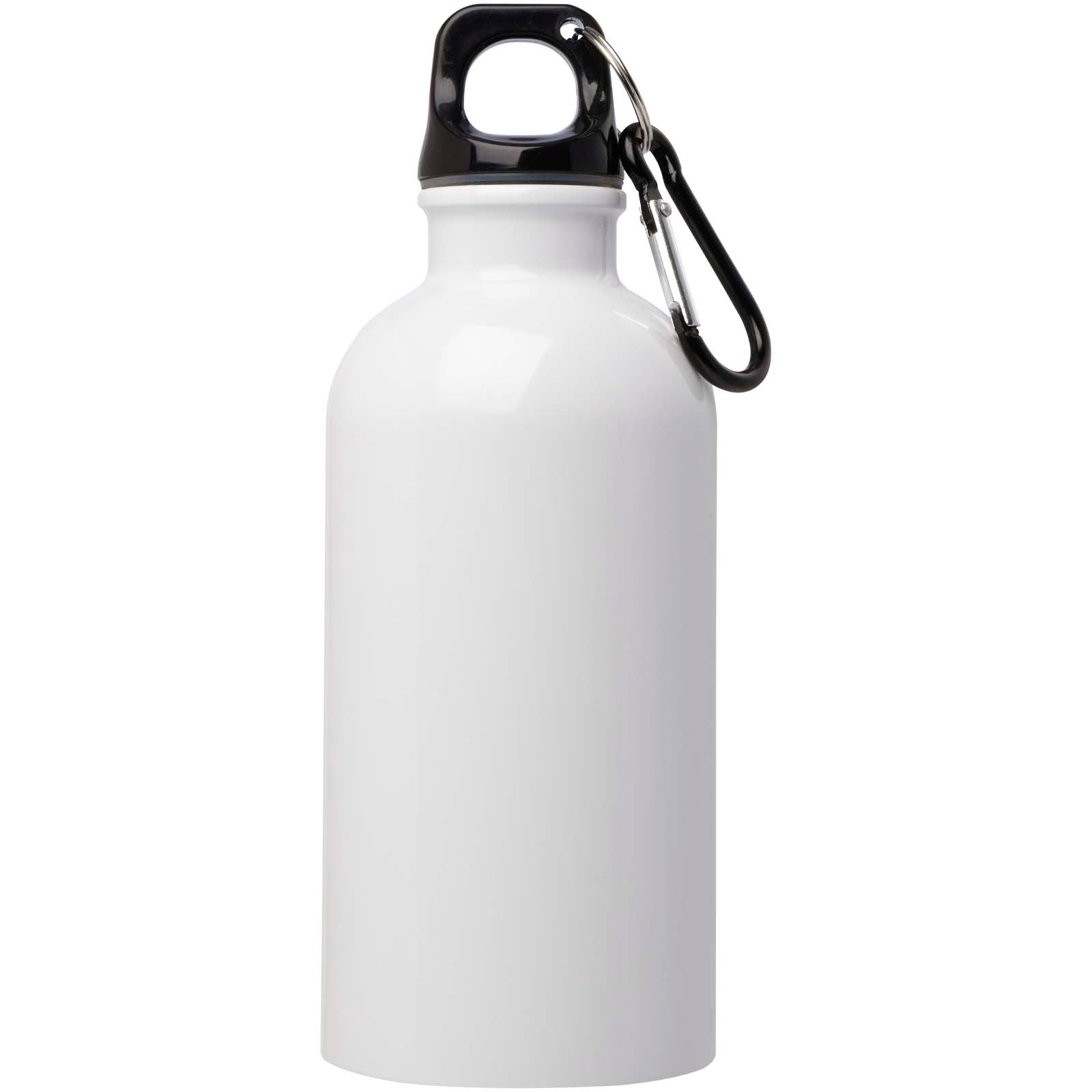 Oregon 400 ml RCS-zertifizierte, einwandige Trinkflasche aus Edelstahl mit Karabinerhaken