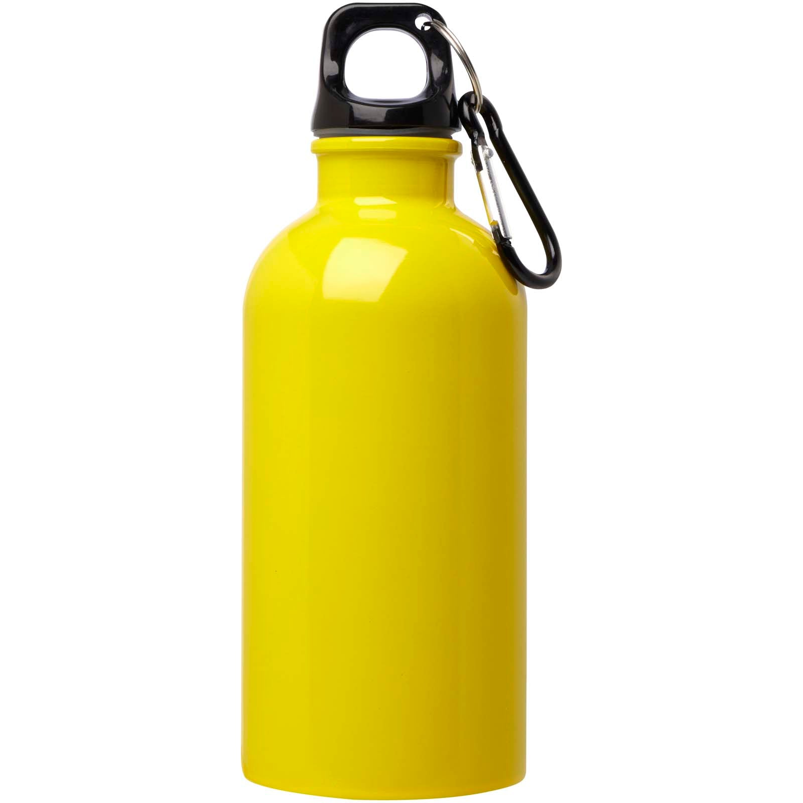 Oregon 400 ml RCS-zertifizierte, einwandige Trinkflasche aus Edelstahl mit Karabinerhaken