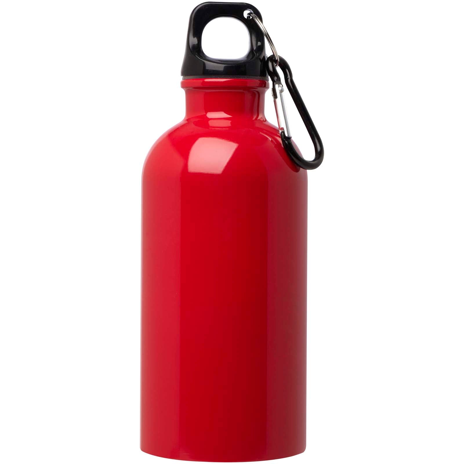 Oregon 400 ml RCS-zertifizierte, einwandige Trinkflasche aus Edelstahl mit Karabinerhaken
