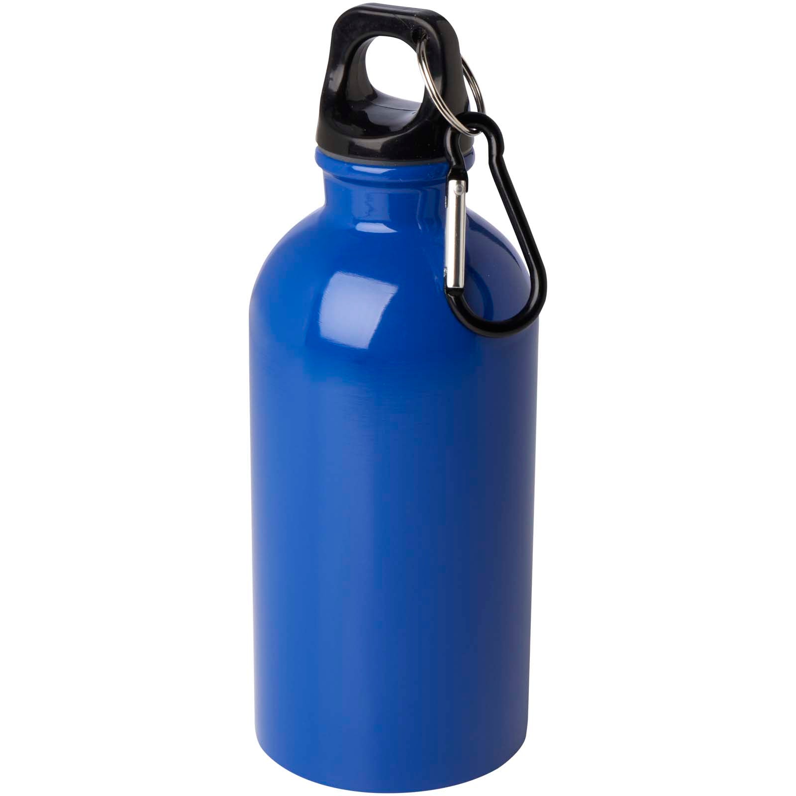 Oregon 400 ml RCS-zertifizierte, einwandige Trinkflasche aus Edelstahl mit Karabinerhaken – Royalblau