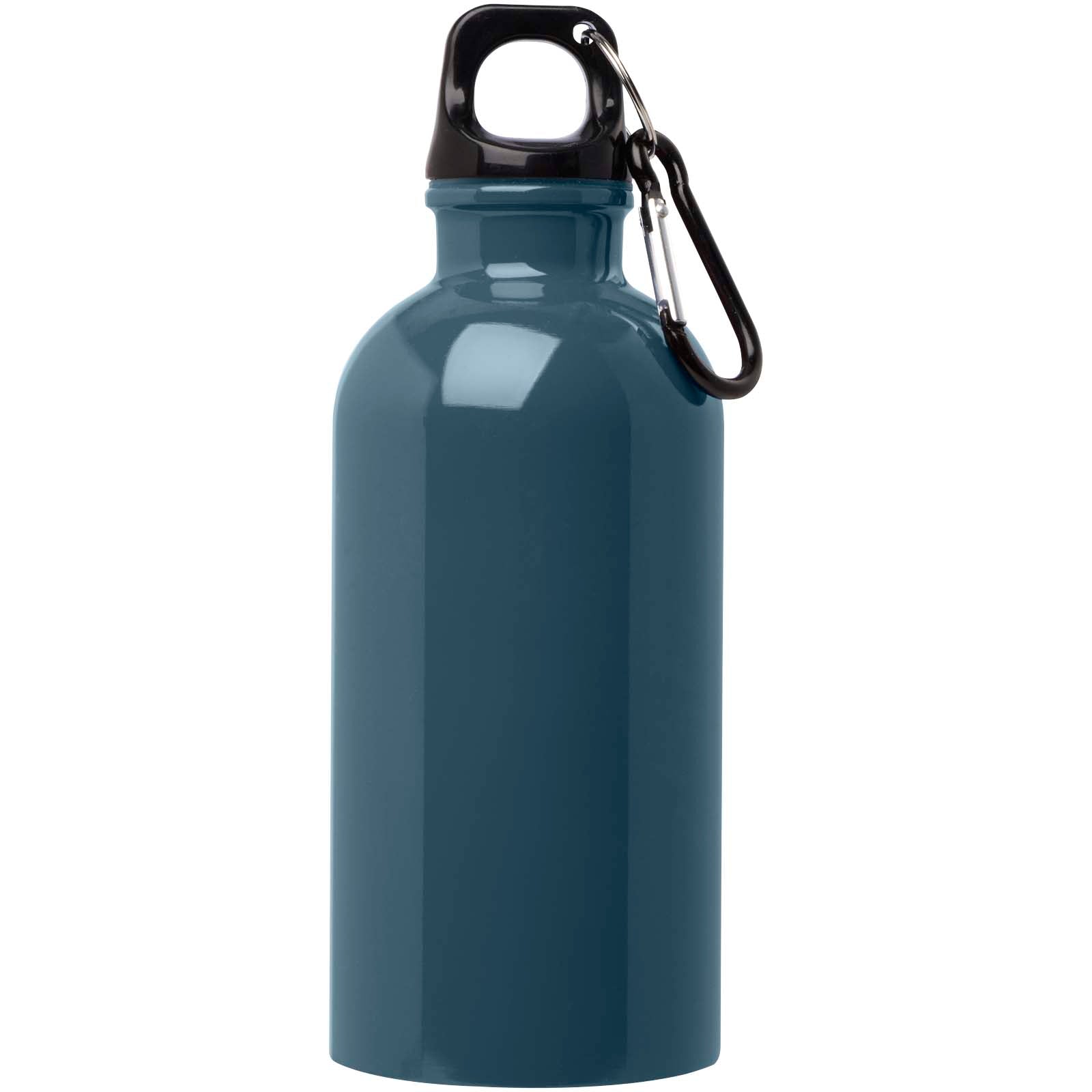 Oregon 400 ml RCS-zertifizierte, einwandige Trinkflasche aus Edelstahl mit Karabinerhaken