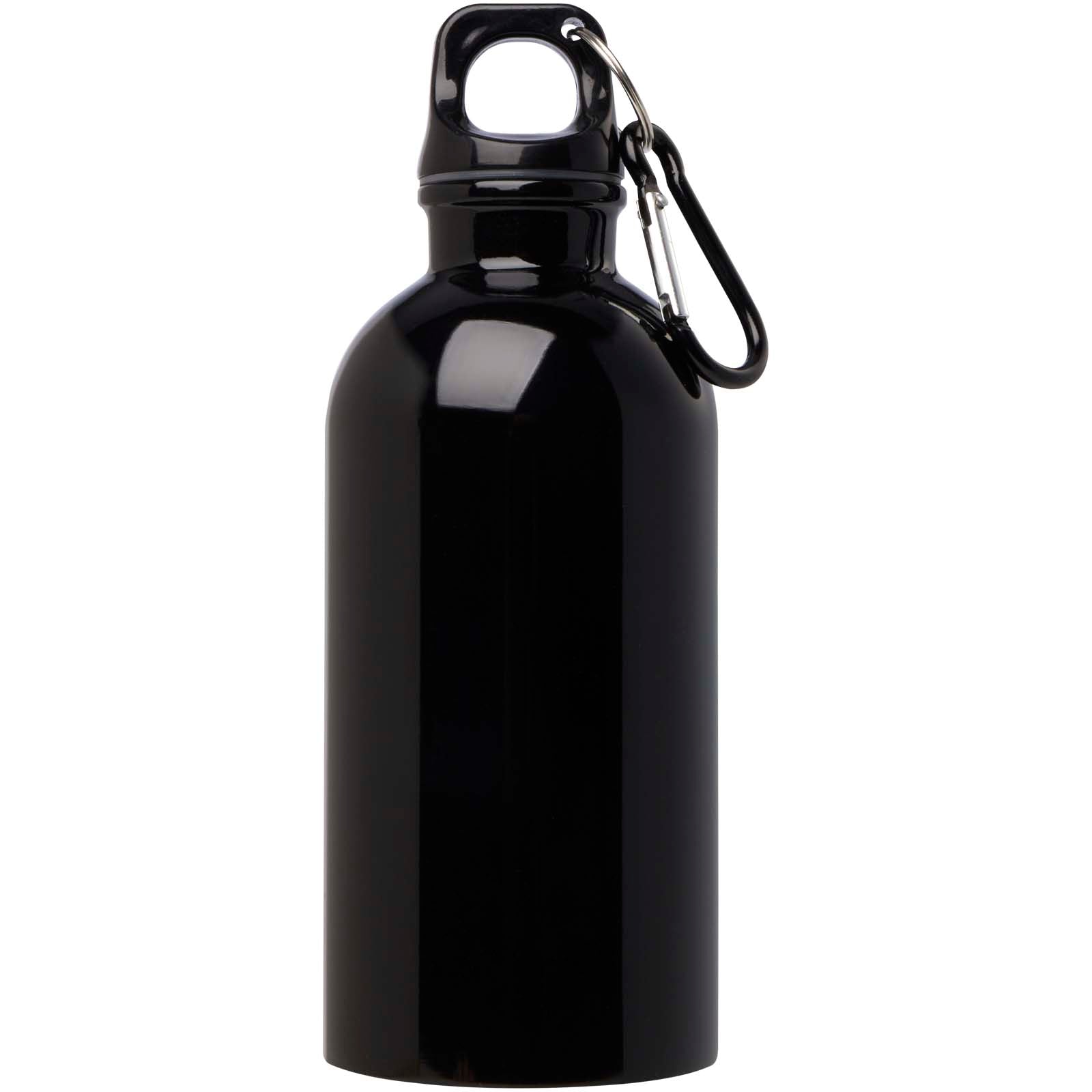 Oregon 400 ml RCS-zertifizierte, einwandige Trinkflasche aus Edelstahl mit Karabinerhaken