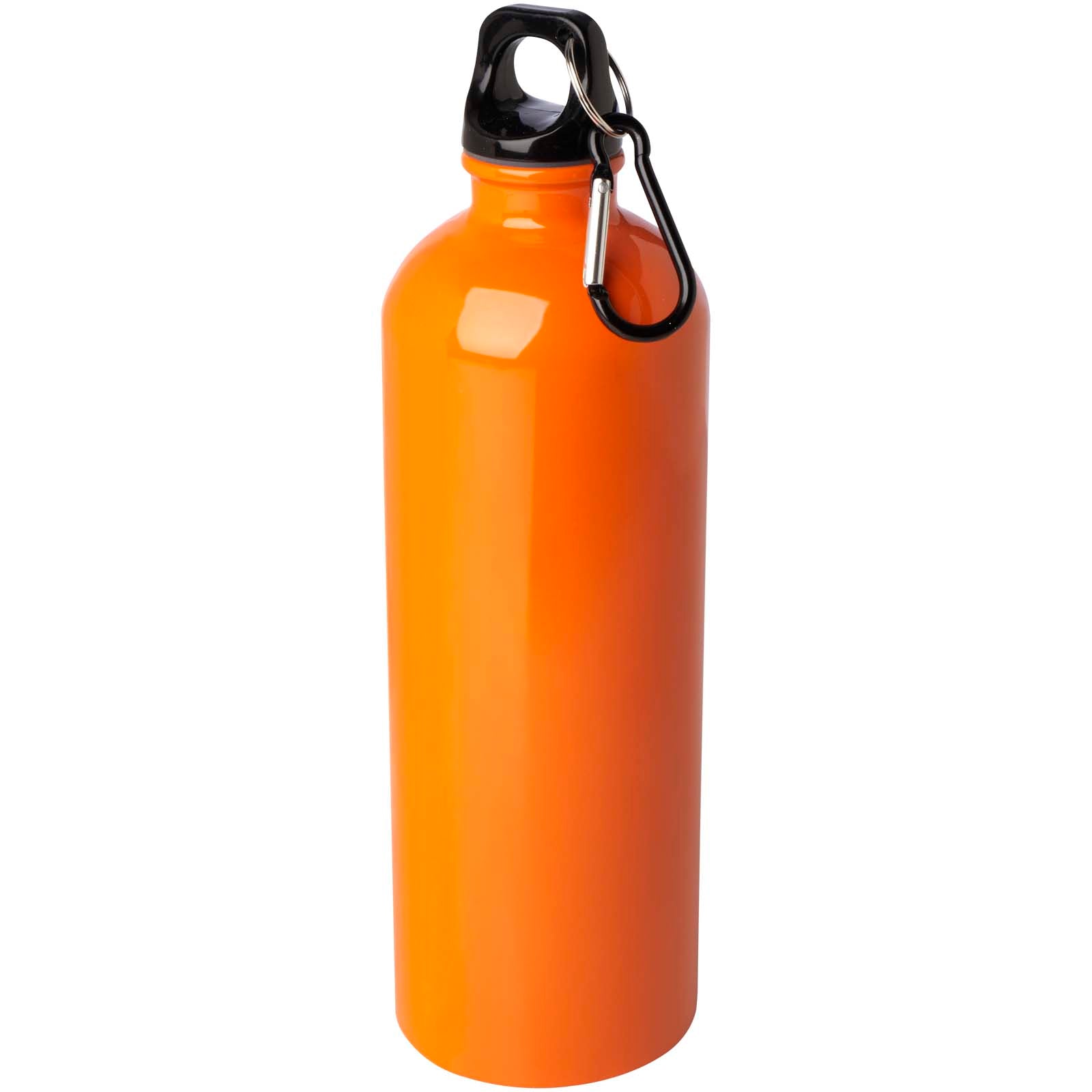 Oregon 750 ml RCS-zertifizierte, einwandige Trinkflasche aus Edelstahl mit Karabinerhaken – Orange