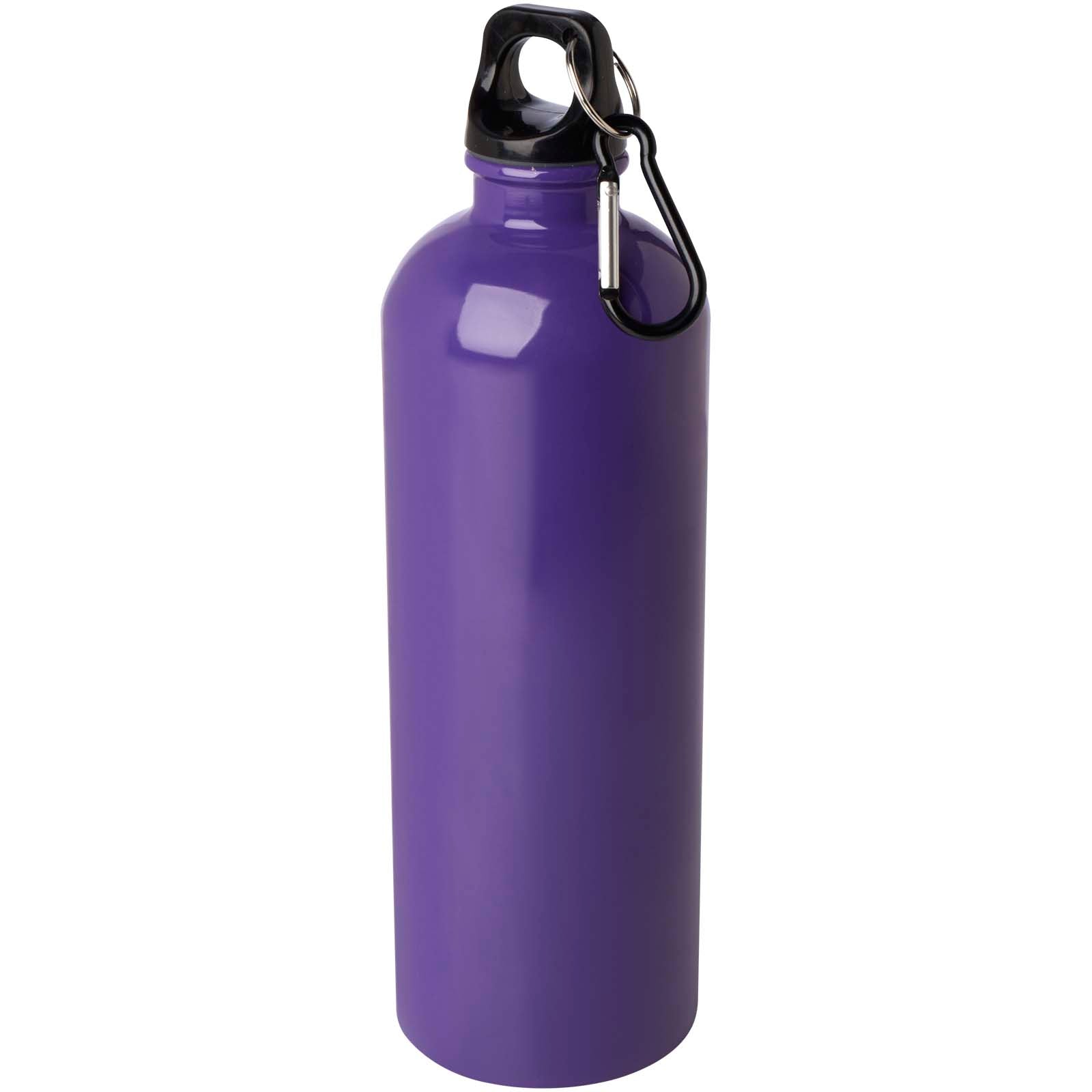 Oregon 750 ml RCS-zertifizierte, einwandige Trinkflasche aus Edelstahl mit Karabinerhaken – Lila