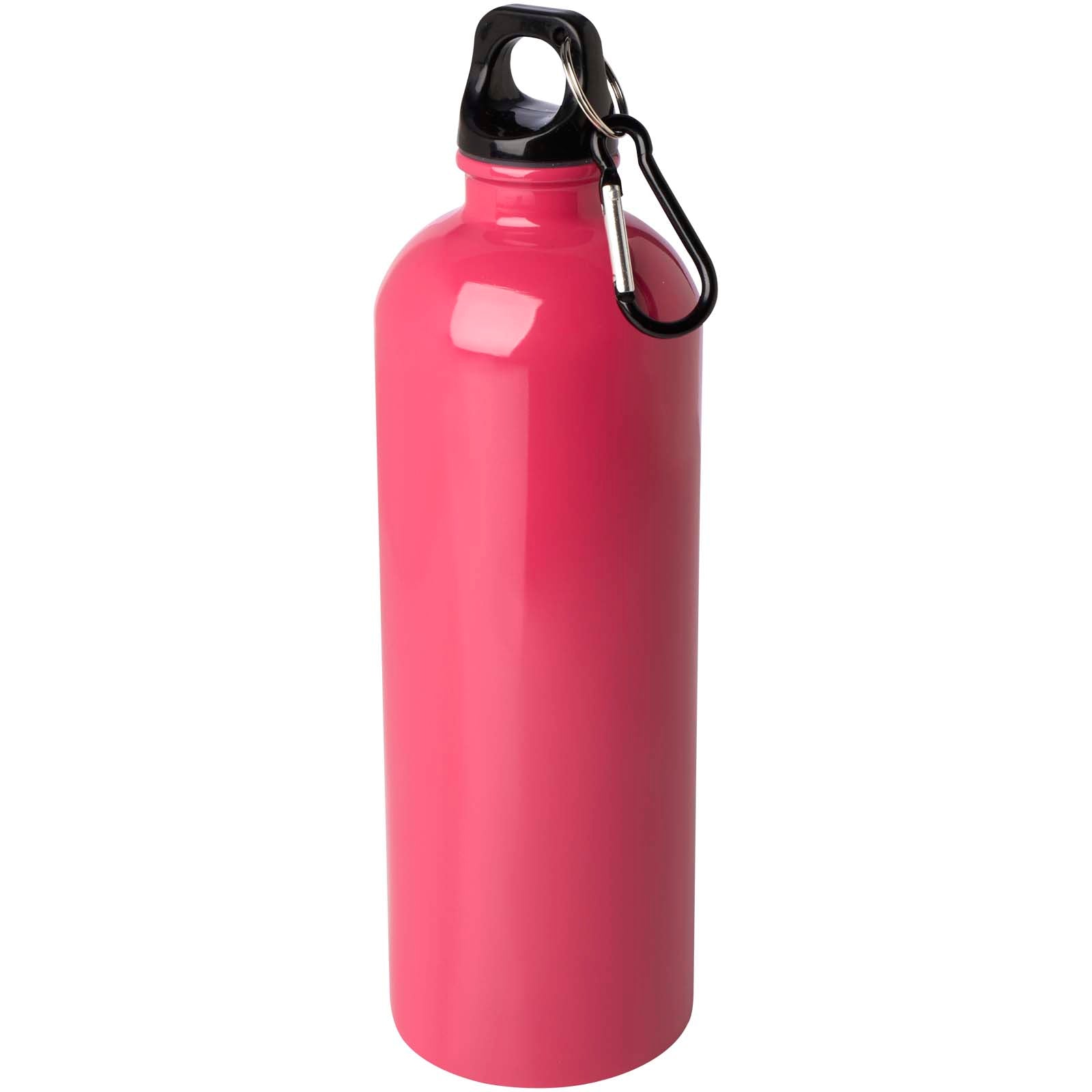 Oregon 750 ml RCS-zertifizierte, einwandige Trinkflasche aus Edelstahl mit Karabinerhaken – Magenta