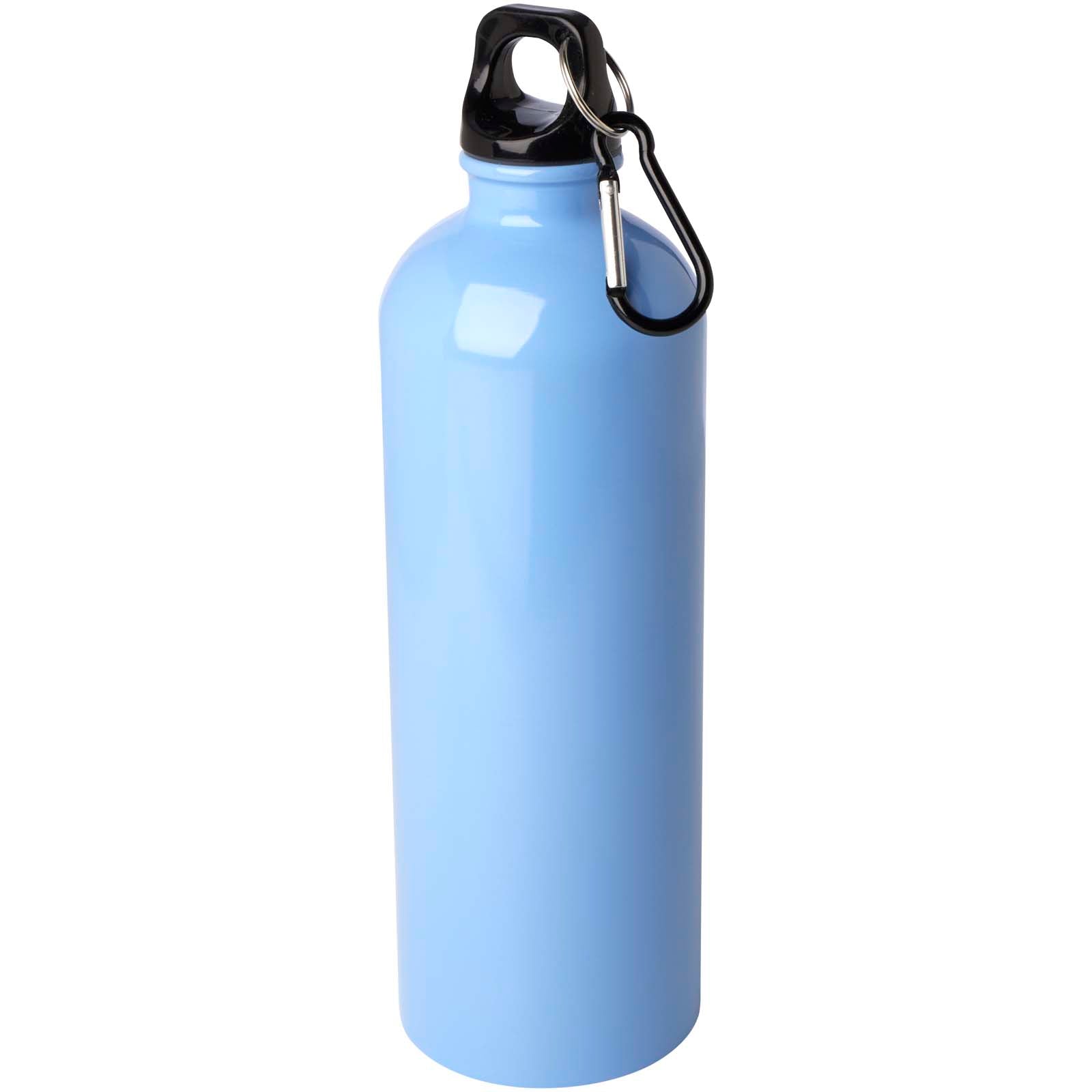 Oregon 750 ml RCS-zertifizierte, einwandige Trinkflasche aus Edelstahl mit Karabinerhaken – Wolkenblau