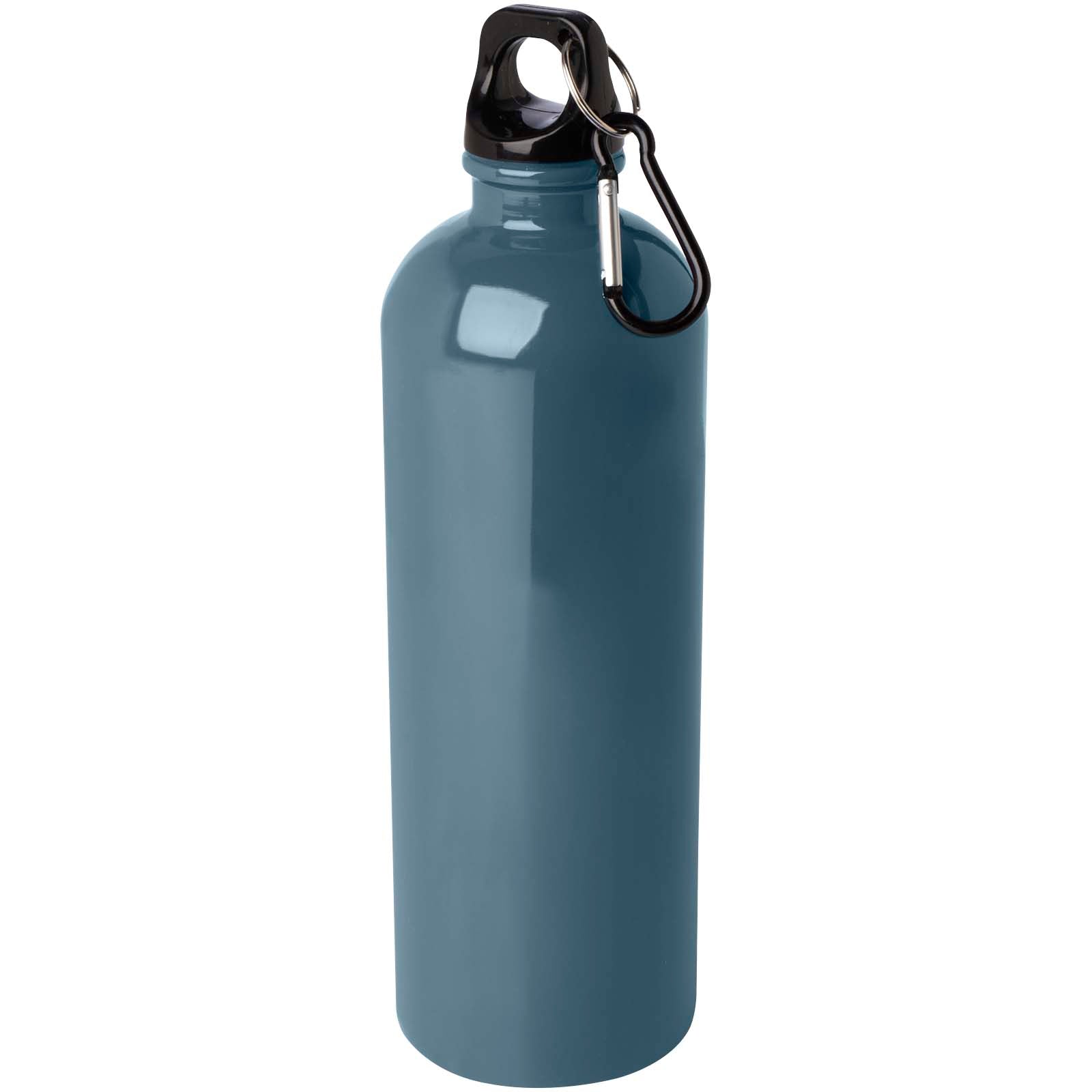 Oregon 750 ml RCS-zertifizierte, einwandige Trinkflasche aus Edelstahl mit Karabinerhaken – Hale Blau