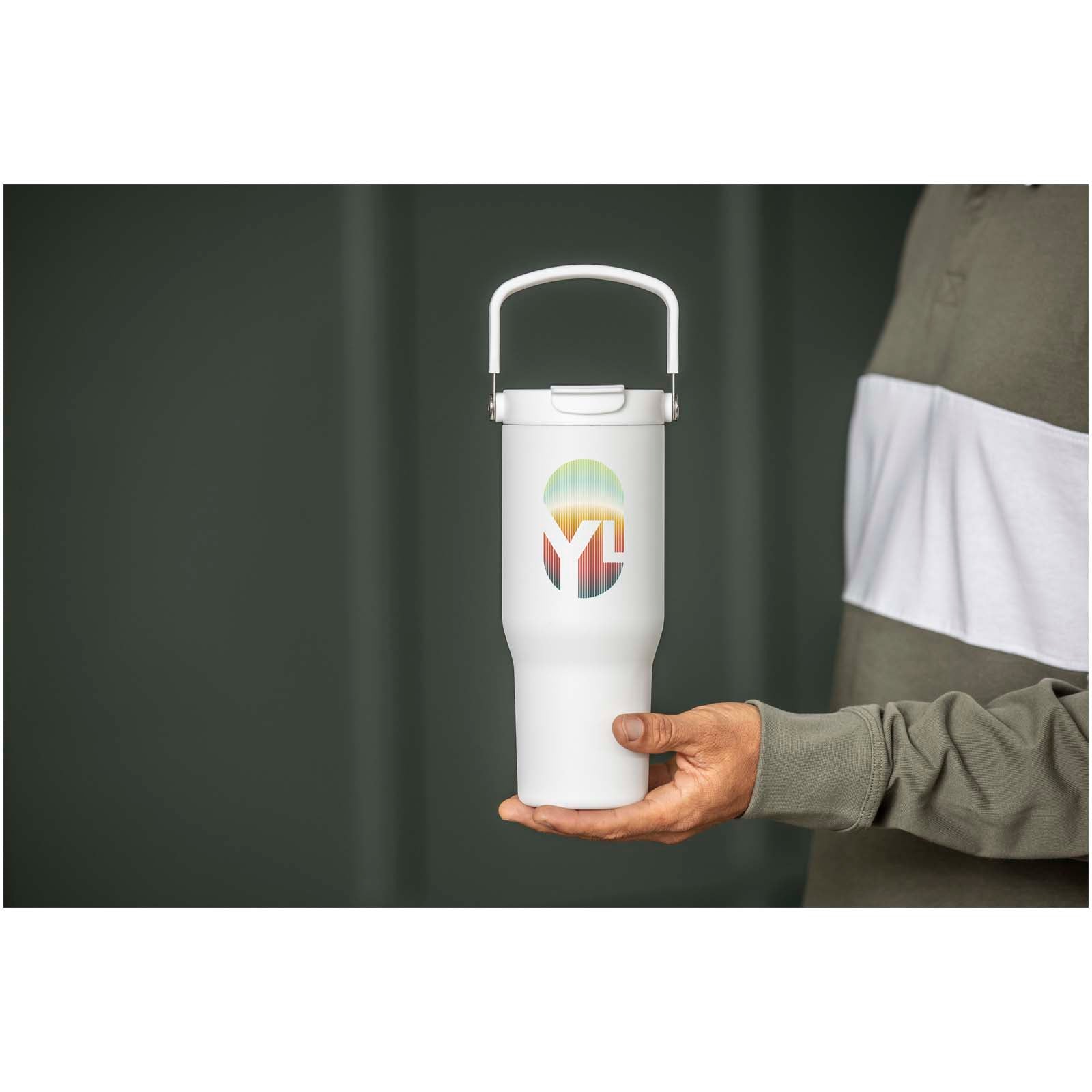 Bronx 900 ml RCS-zertifizierter Kupfer-Vakuum Isolierbecher aus Edelstahl mit Doppelfunktionsdeckel