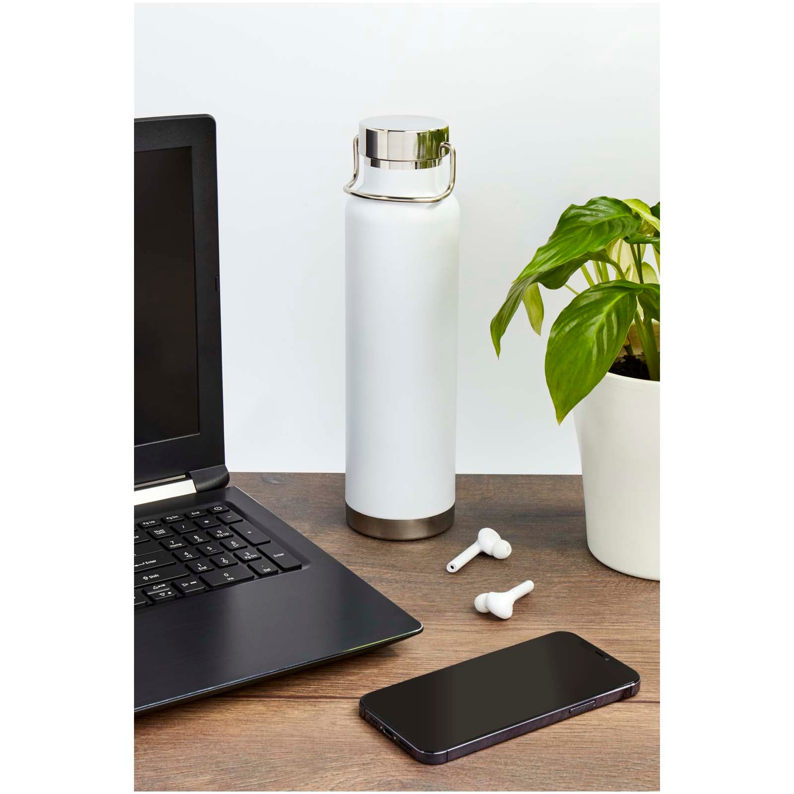Thor 650 ml RCS-zertifizierte Kupfer-Vakuum Isolierflasche aus recyceltem Edelstahl