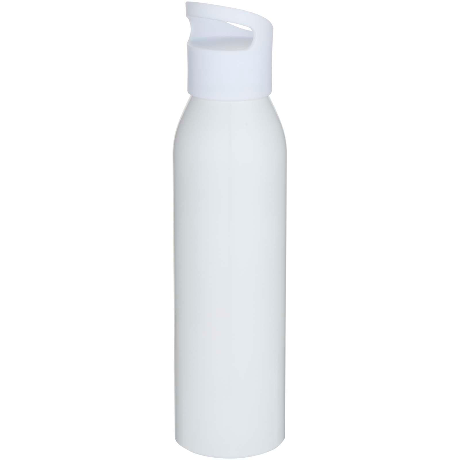 Sky 650 ml RCS-zertifizierte, einwandige Trinkflasche aus recyceltem Edelstahl – Weiss
