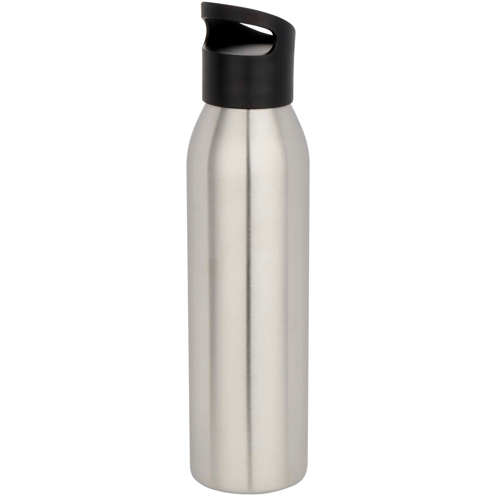 Sky 650 ml RCS-zertifizierte, einwandige Trinkflasche aus recyceltem Edelstahl – Edelstahl Grau