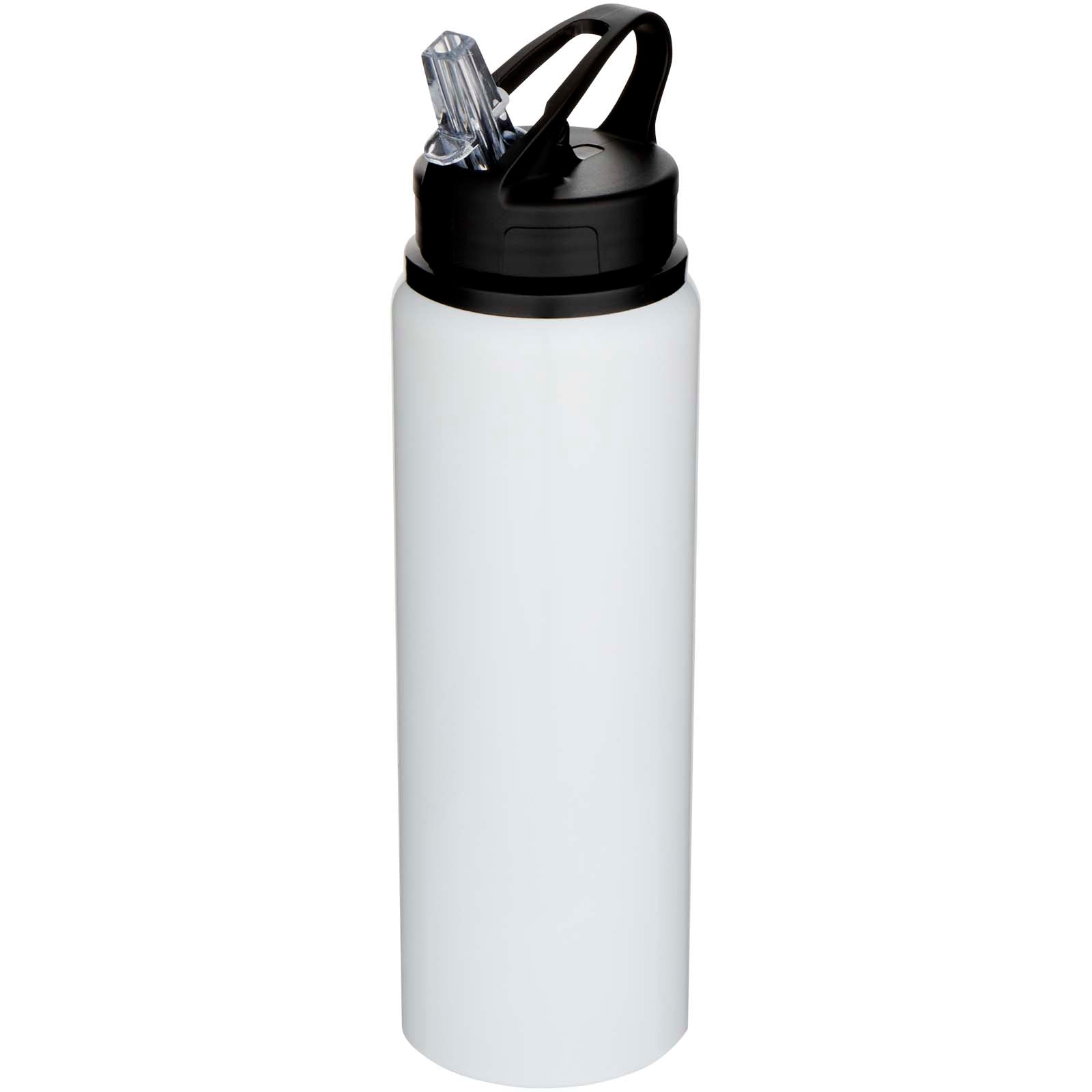 Fitz 800 ml RCS-zertifizierte, einwandige Trinkflasche aus recyceltem Edelstahl – Weiss