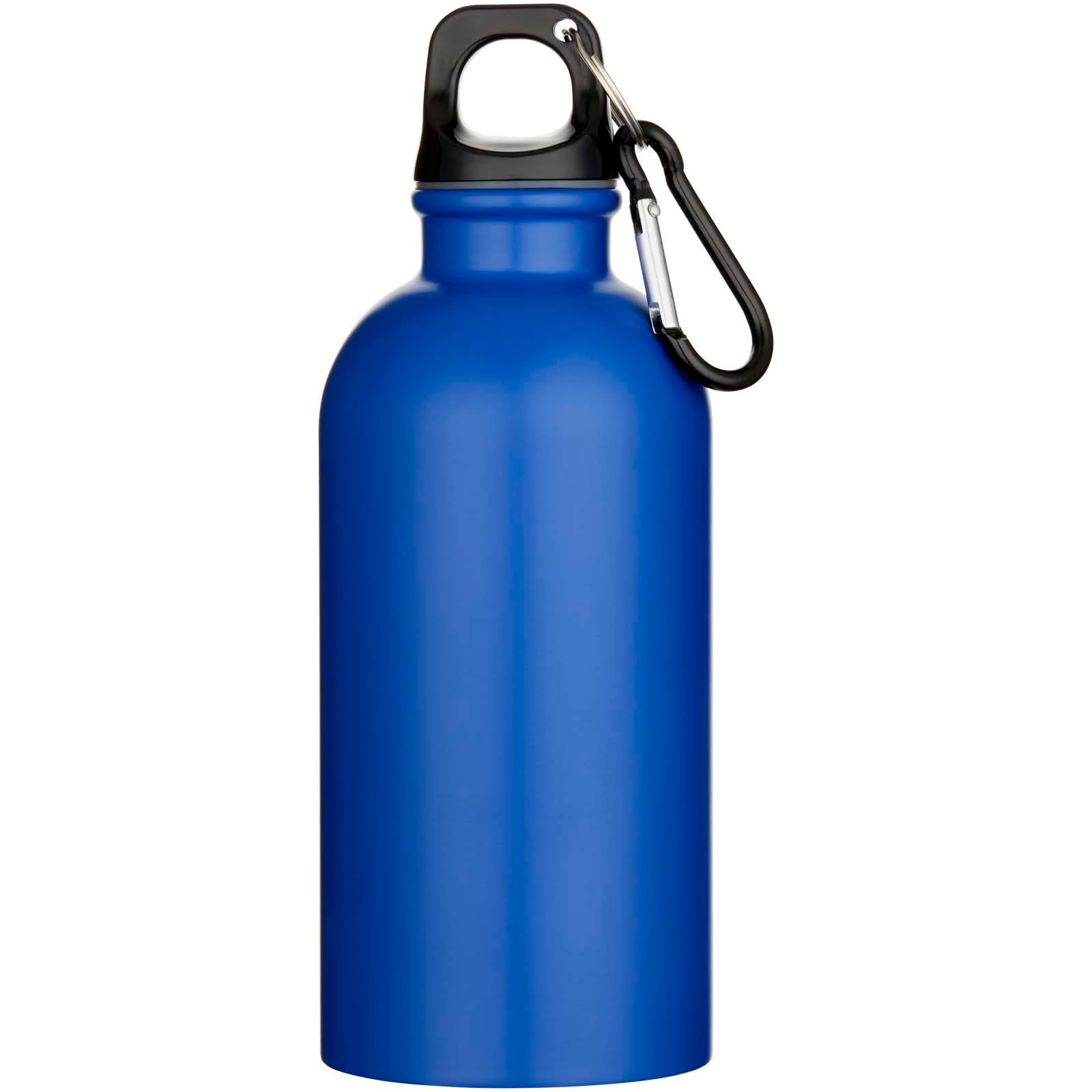 Oregon 400 ml matte RCS-zertifizierte einwandige Trinkflasche aus recyceltem Edelstahl mit Karabinerhaken