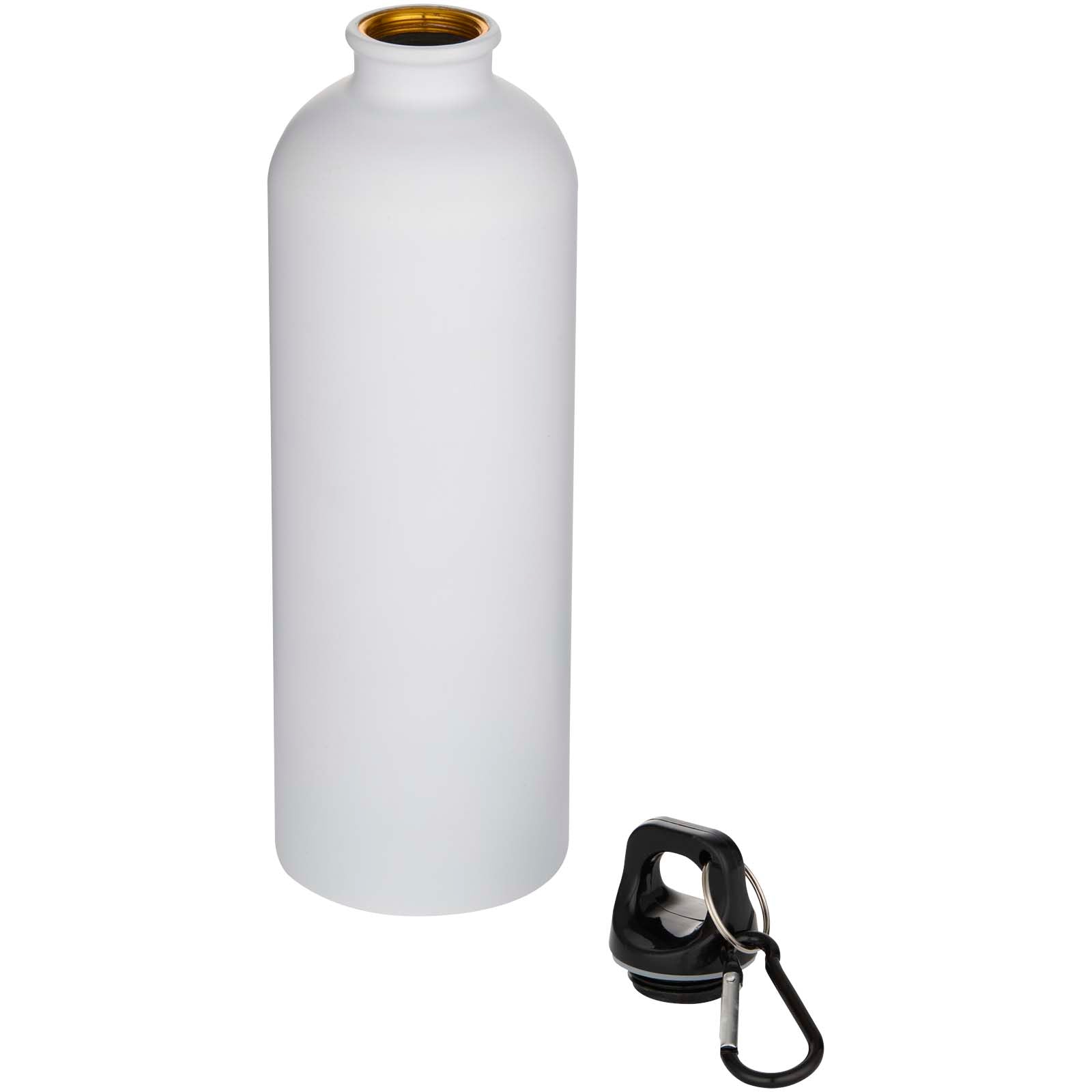Oregon 750 ml matte RCS-zertifizierte, einwandige Trinkflasche aus recyceltem Edelstahl mit Karabinerhaken