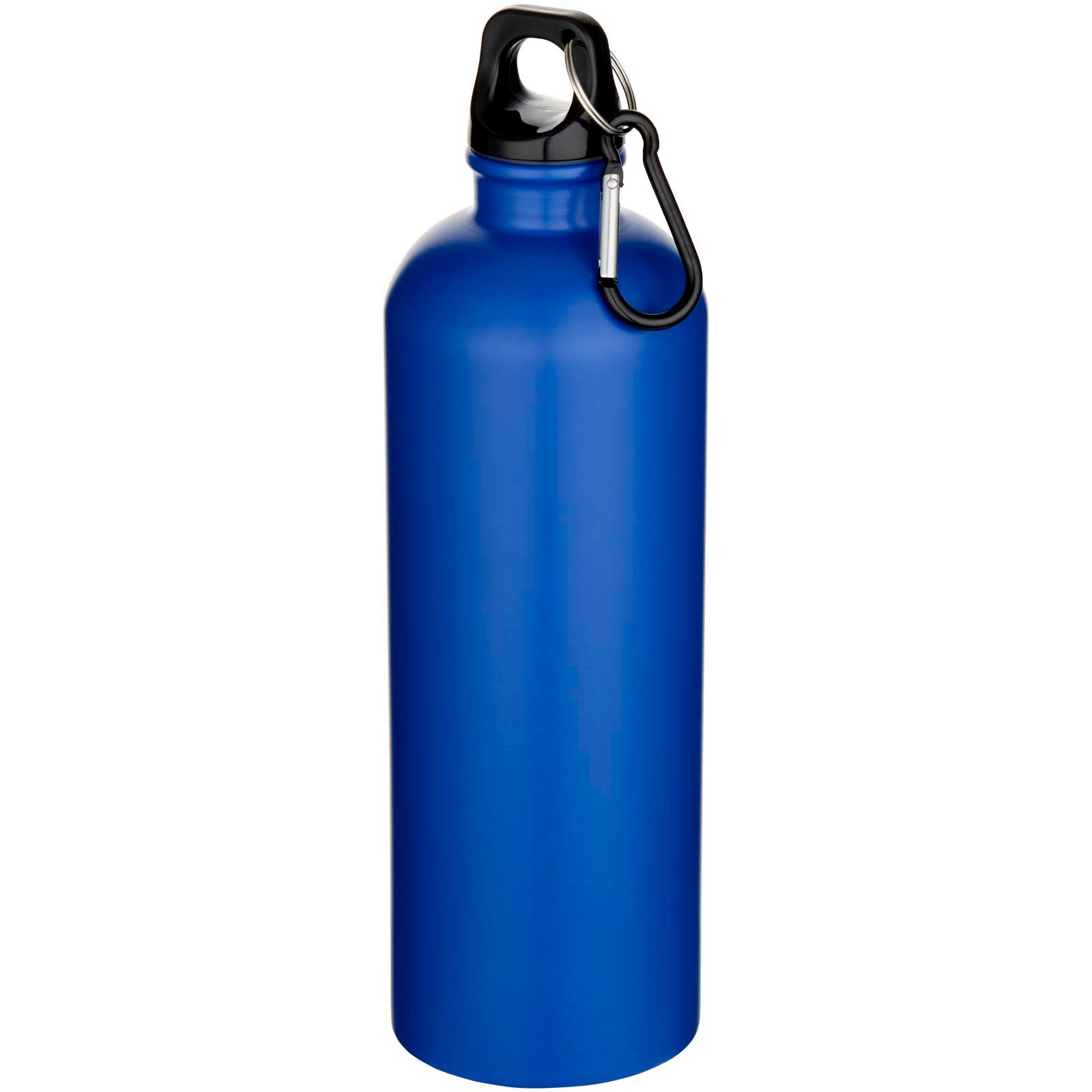 Oregon 750 ml matte RCS-zertifizierte, einwandige Trinkflasche aus recyceltem Edelstahl mit Karabinerhaken – Royalblau
