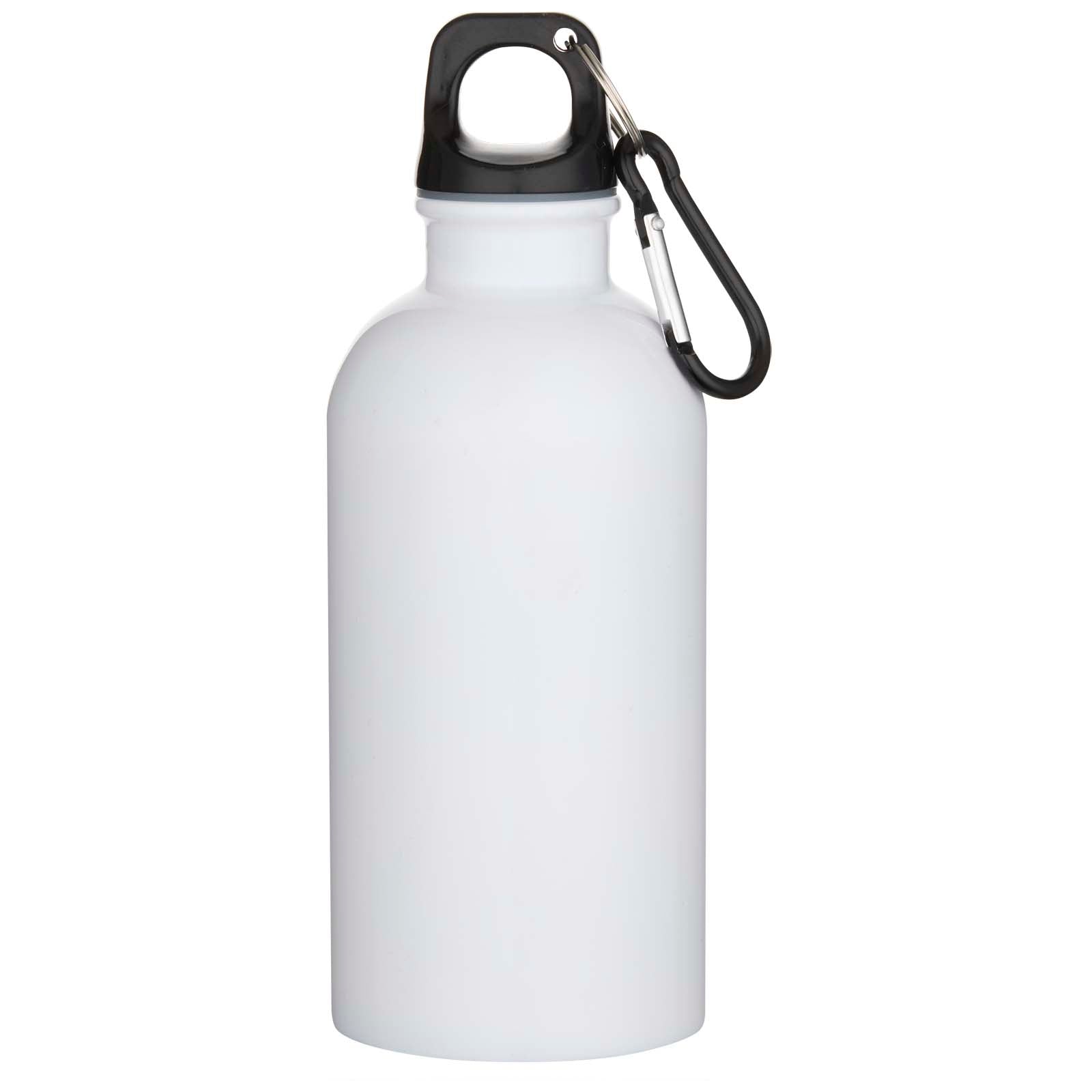 Oregon 400 ml RSC-zertifizierte einwandige Sublimation Trinkflasche aus recyceltem Edelstahl mit Karabinerhaken