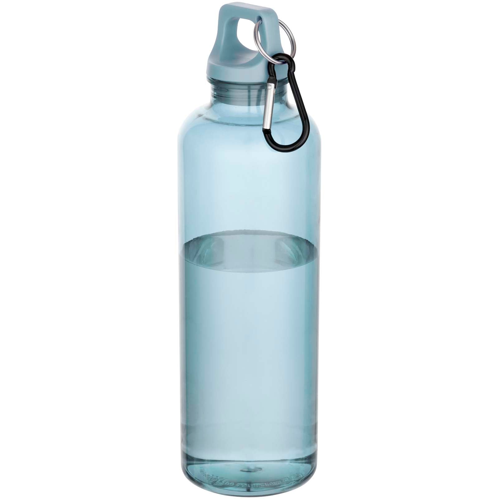 Oregon 750 ml RCS-zertifizierte Trinkflasche aus recyceltem Kunststoff mit Karabinerhaken – Türkis