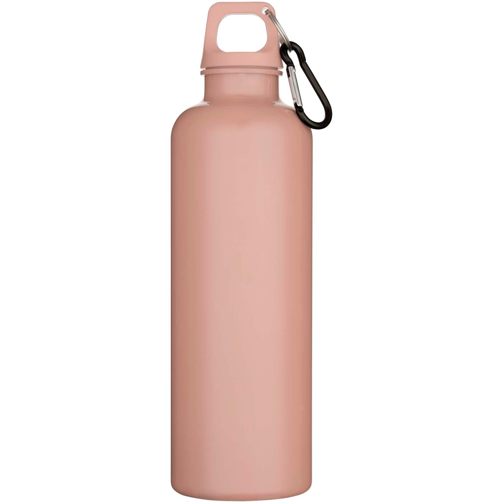 Oregon 750 ml einfarbige RS-zertifizierte Wasserflasche aus recyceltem Kunststoff mit Karabinerhaken