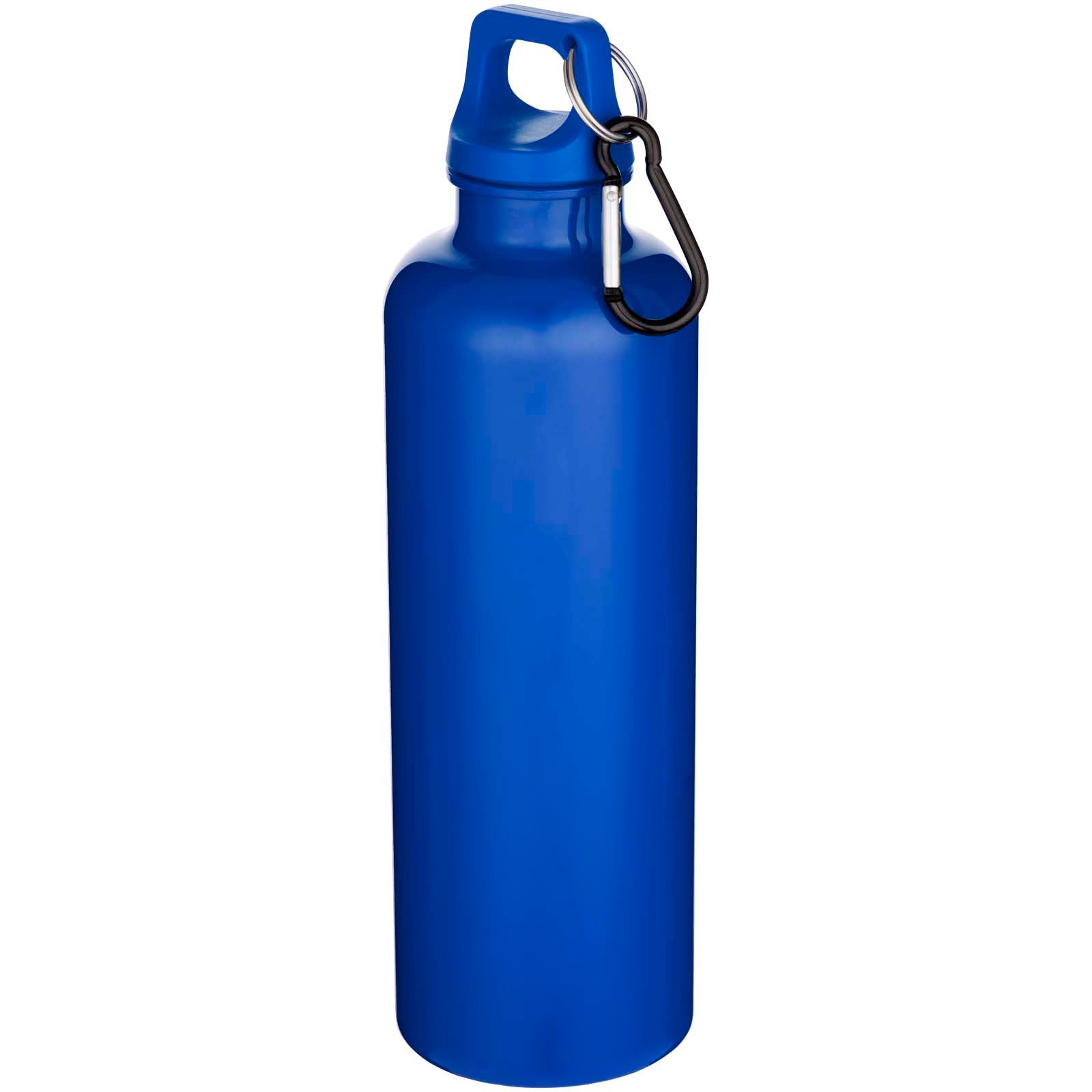 Oregon 750 ml einfarbige RS-zertifizierte Wasserflasche aus recyceltem Kunststoff mit Karabinerhaken – Royalblau