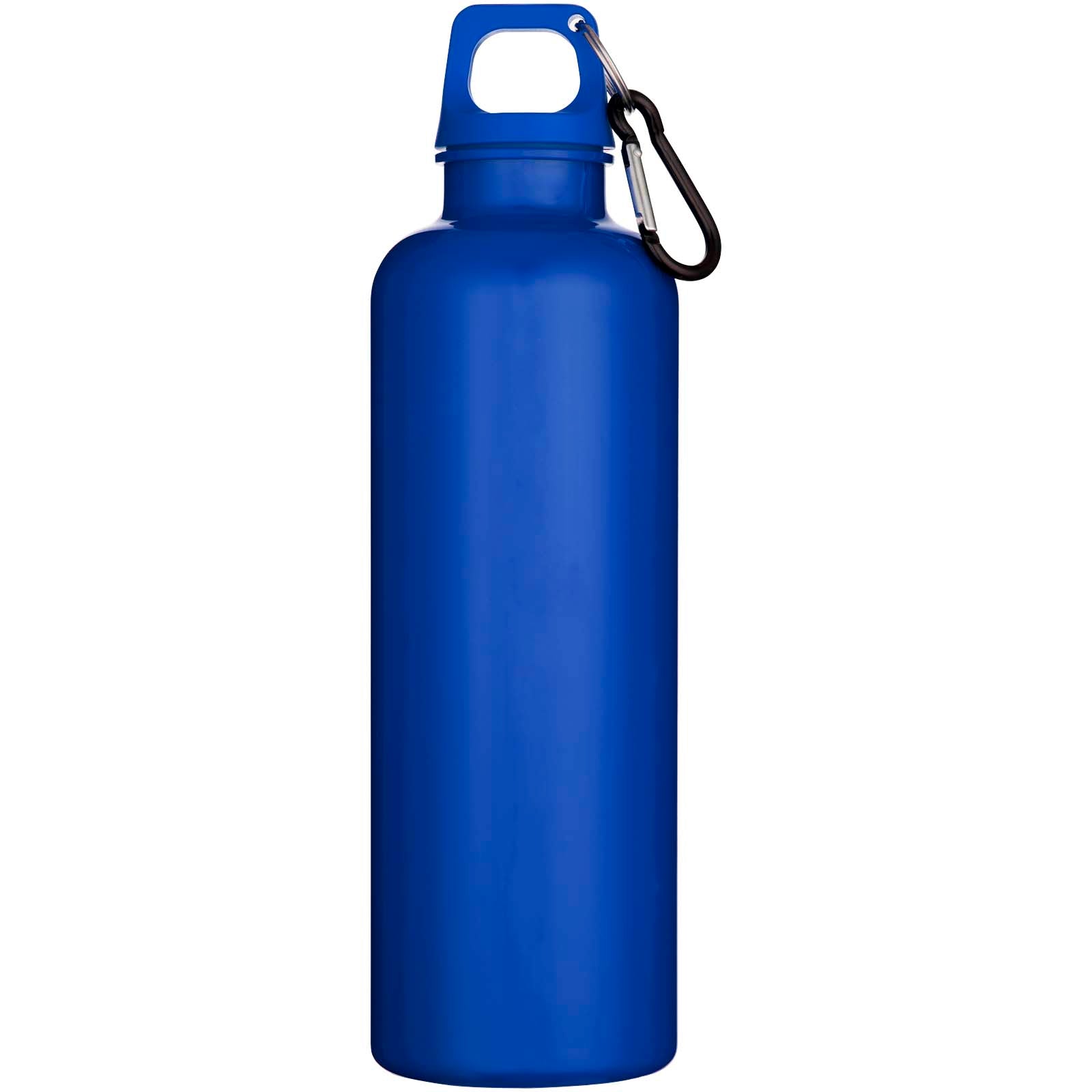 Oregon 750 ml einfarbige RS-zertifizierte Wasserflasche aus recyceltem Kunststoff mit Karabinerhaken