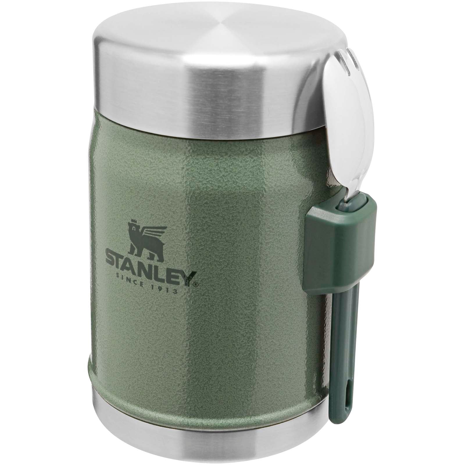 Stanley 400ml Legendary Food Jar Lunchpot mit Göffel – Waldgrün