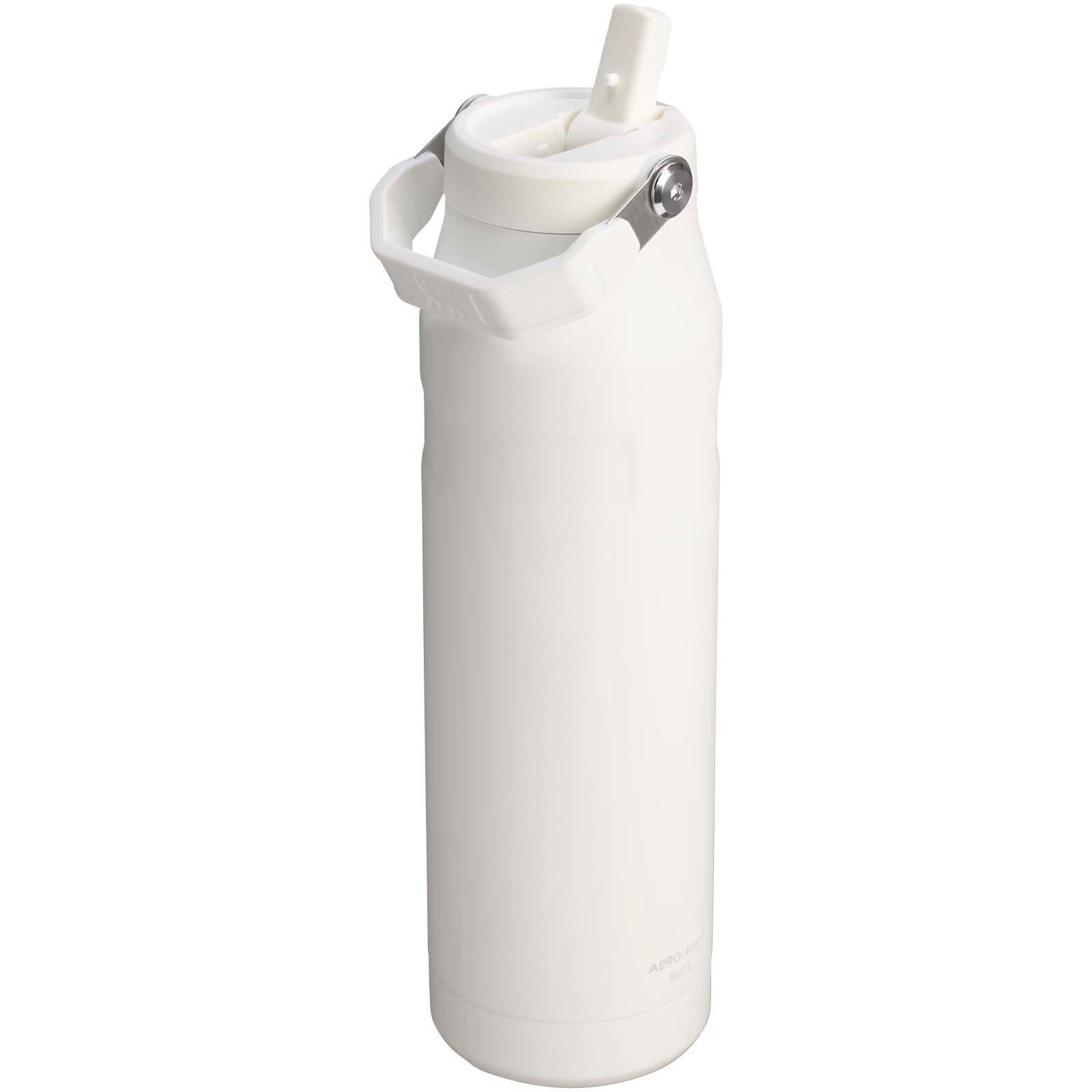 Stanley IceFlow™ 2.0 1060 ml Flasche mit Flip-Trinkhalm – Weiß Gefrosted