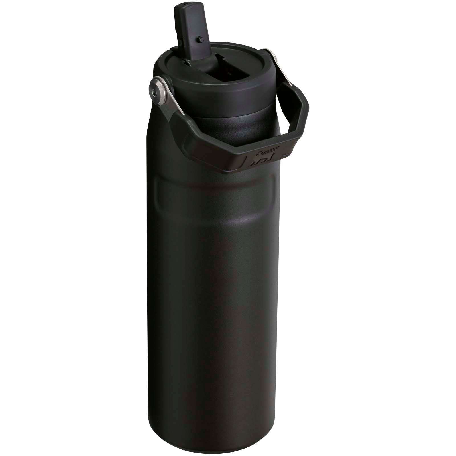 Stanley IceFlow™ 2.0 700 ml Flasche mit Flip-Trinkhalm – Schwarz