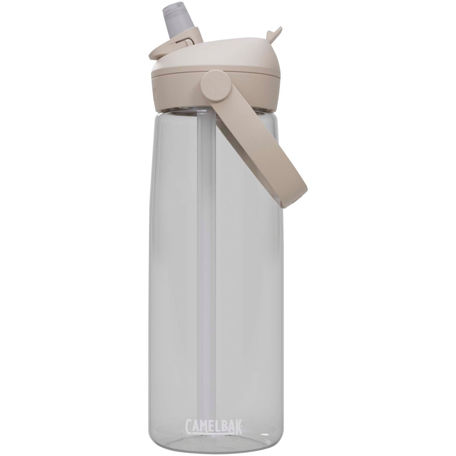 Camelbak® Thrive Flip 750 ml Tritan Renew Trinkflasche mit Flip Strohhalm – Transparent Klar