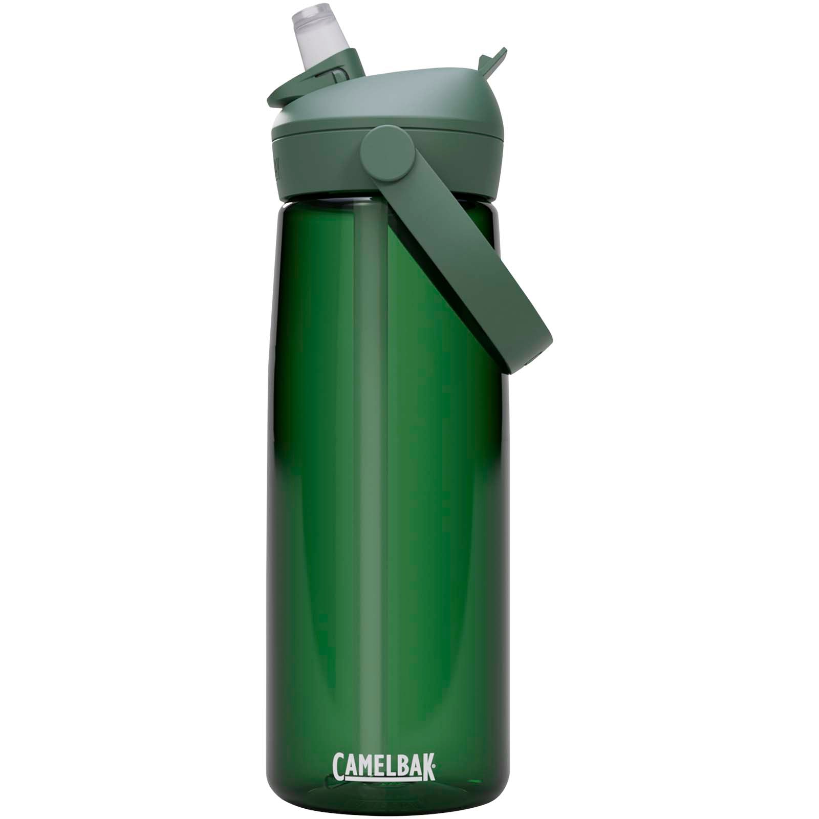 Camelbak® Thrive Flip 750 ml Tritan Renew Trinkflasche mit Flip Strohhalm – Waldgrün