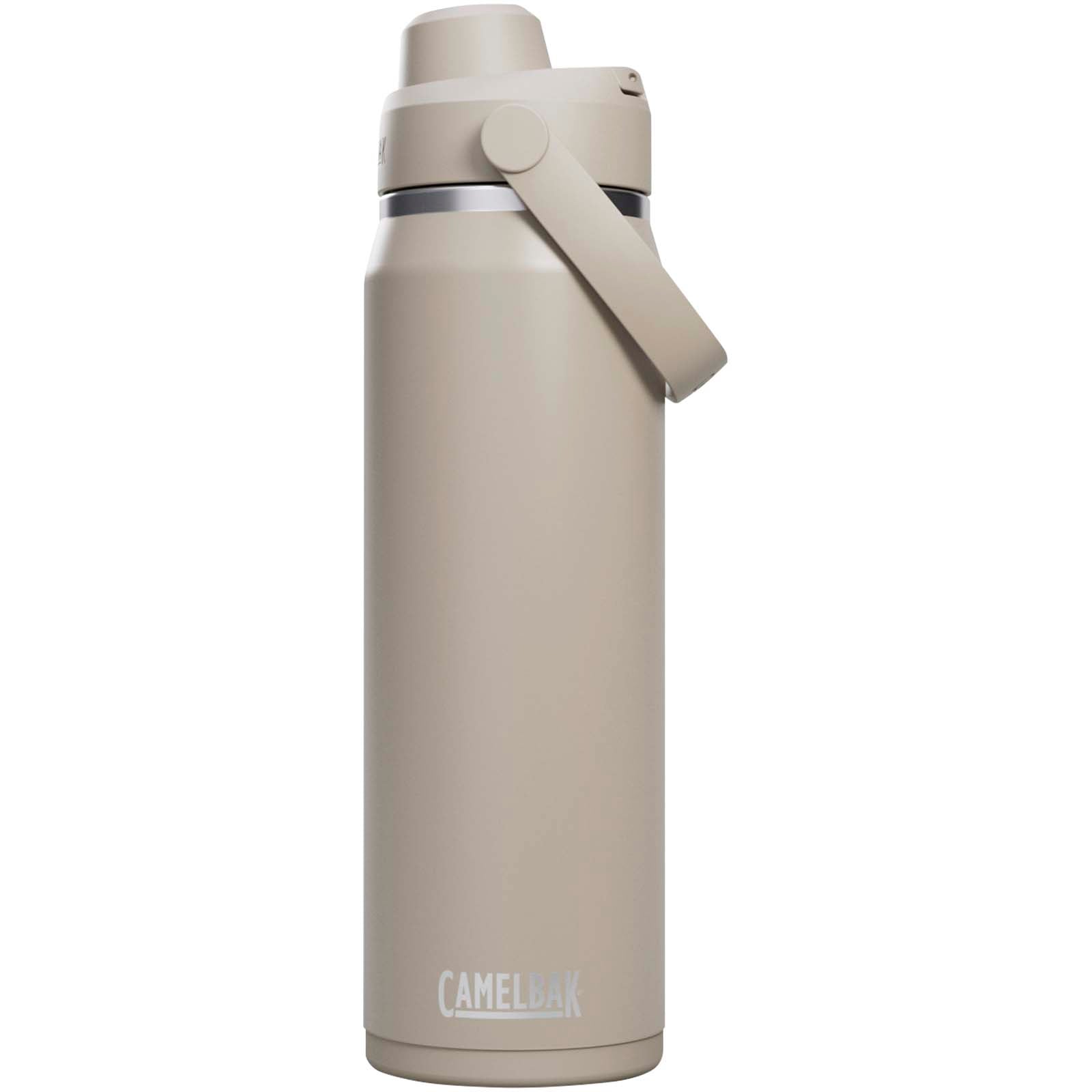 Camelbak® Thrive Chug VSS 740 ml Trinkflasche aus Edelstahl mit Schraubverschluss – Hellgrau