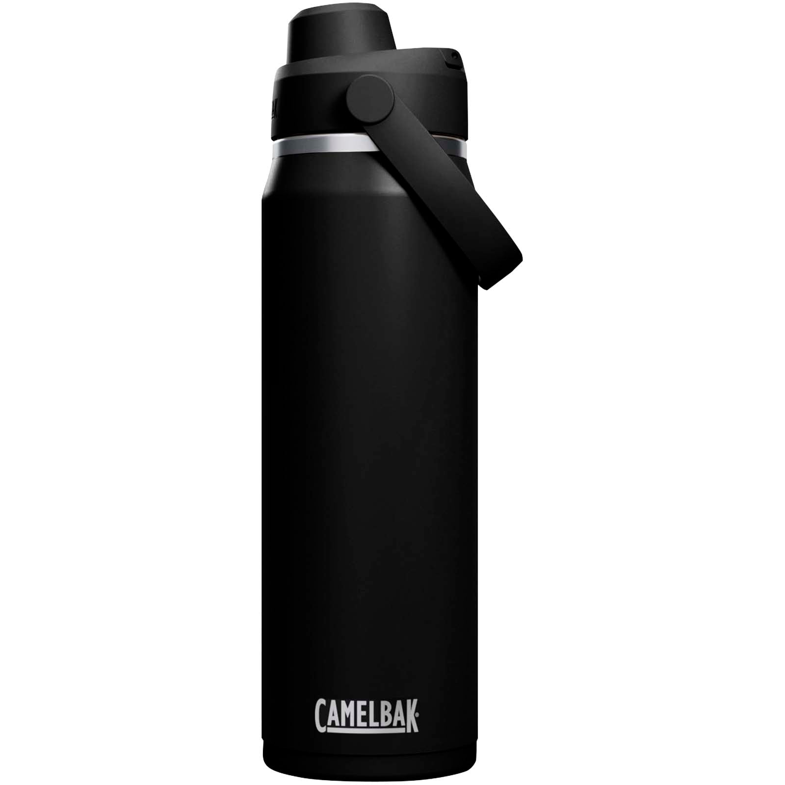 Camelbak® Thrive Chug VSS 740 ml Trinkflasche aus Edelstahl mit Schraubverschluss – Schwarz