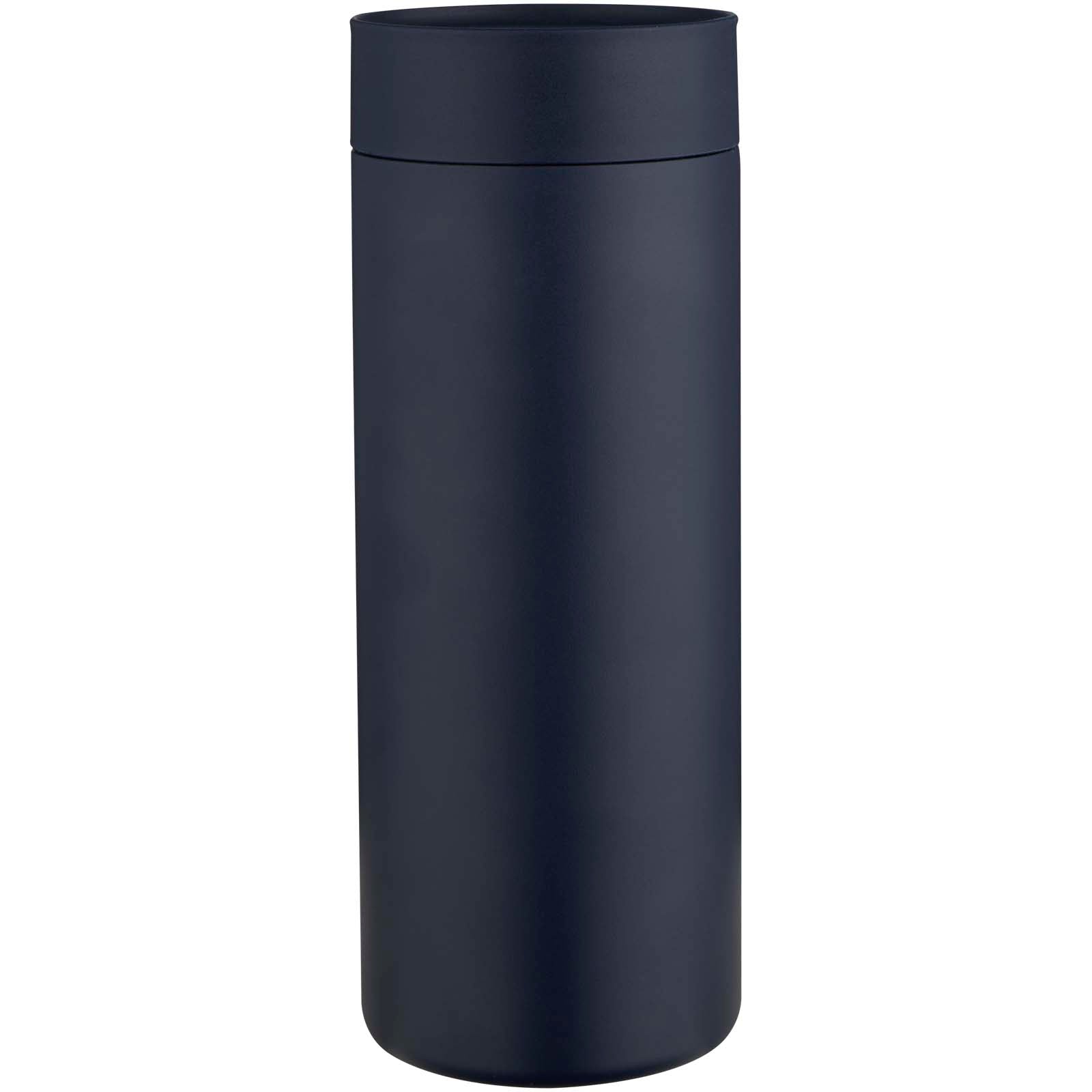 Illuminate 650 ml RCS-zertifizierte doppelwandige Trinkflasche aus recyceltem Edelstahl mit 3-teiligem Deckelset