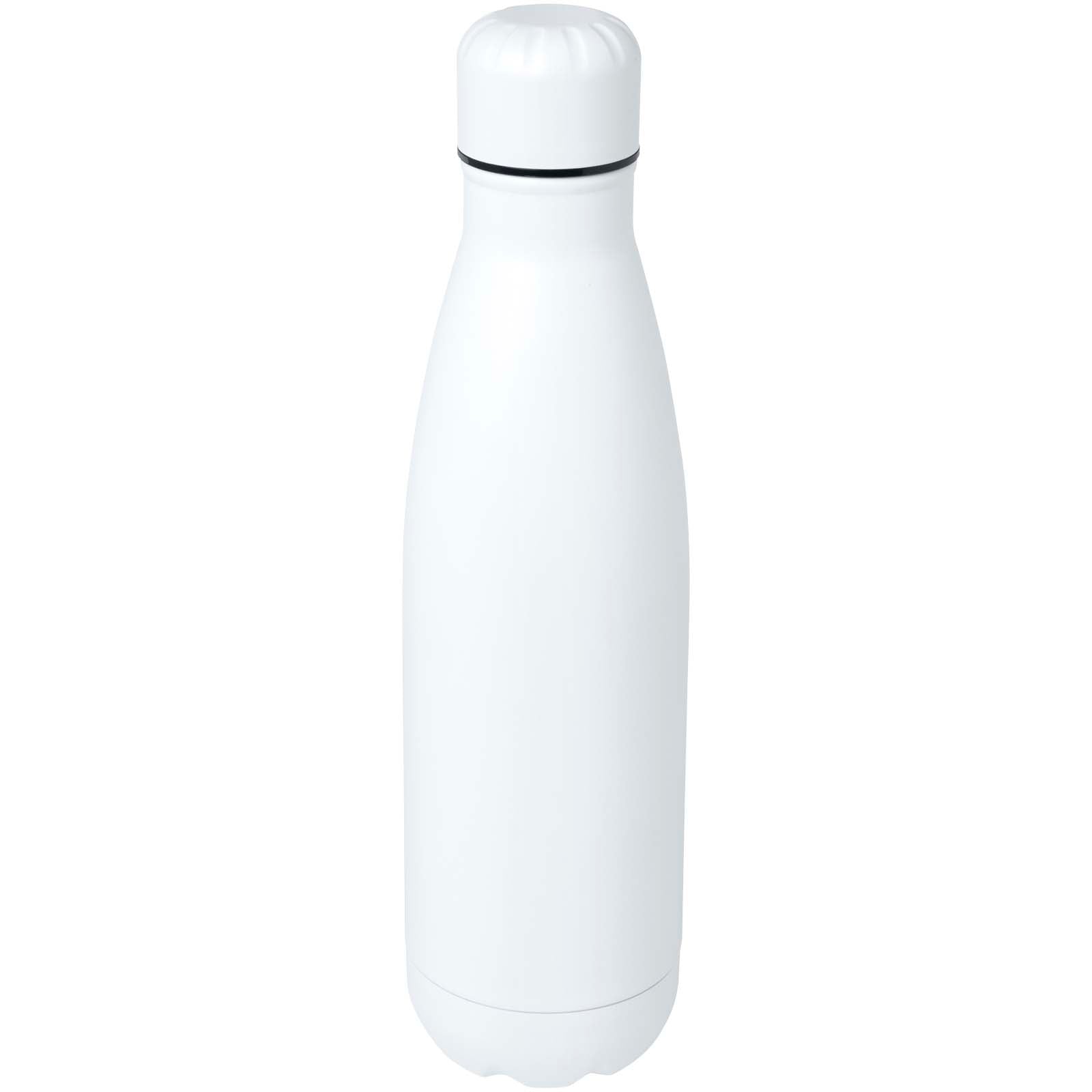 Cove 750 ml RCS-zertifizierte, einwandige Trinkflasche aus recyceltem Edelstahl – Weiss