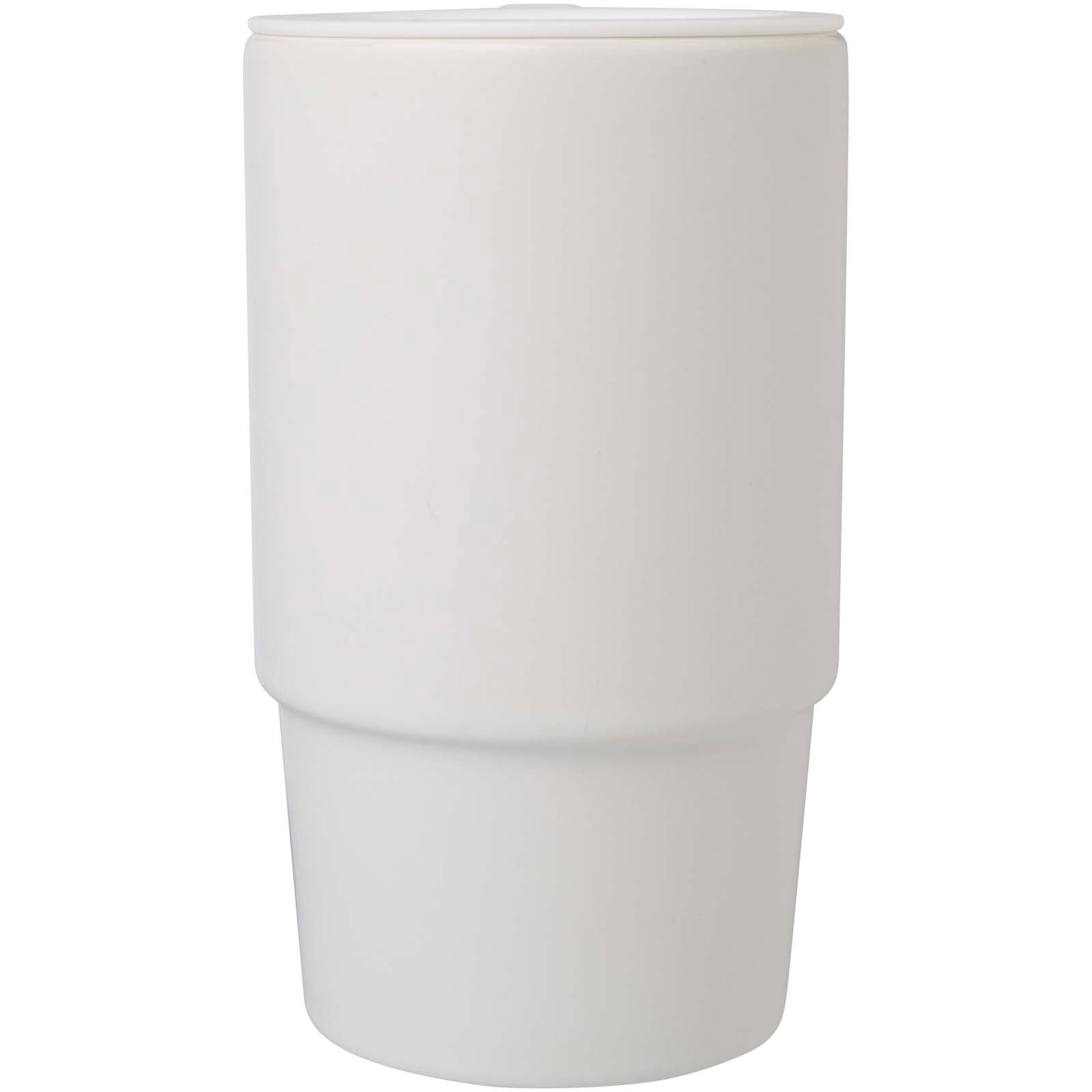 Carter 450 ml Keramiktasse mit Kunststoffdeckel