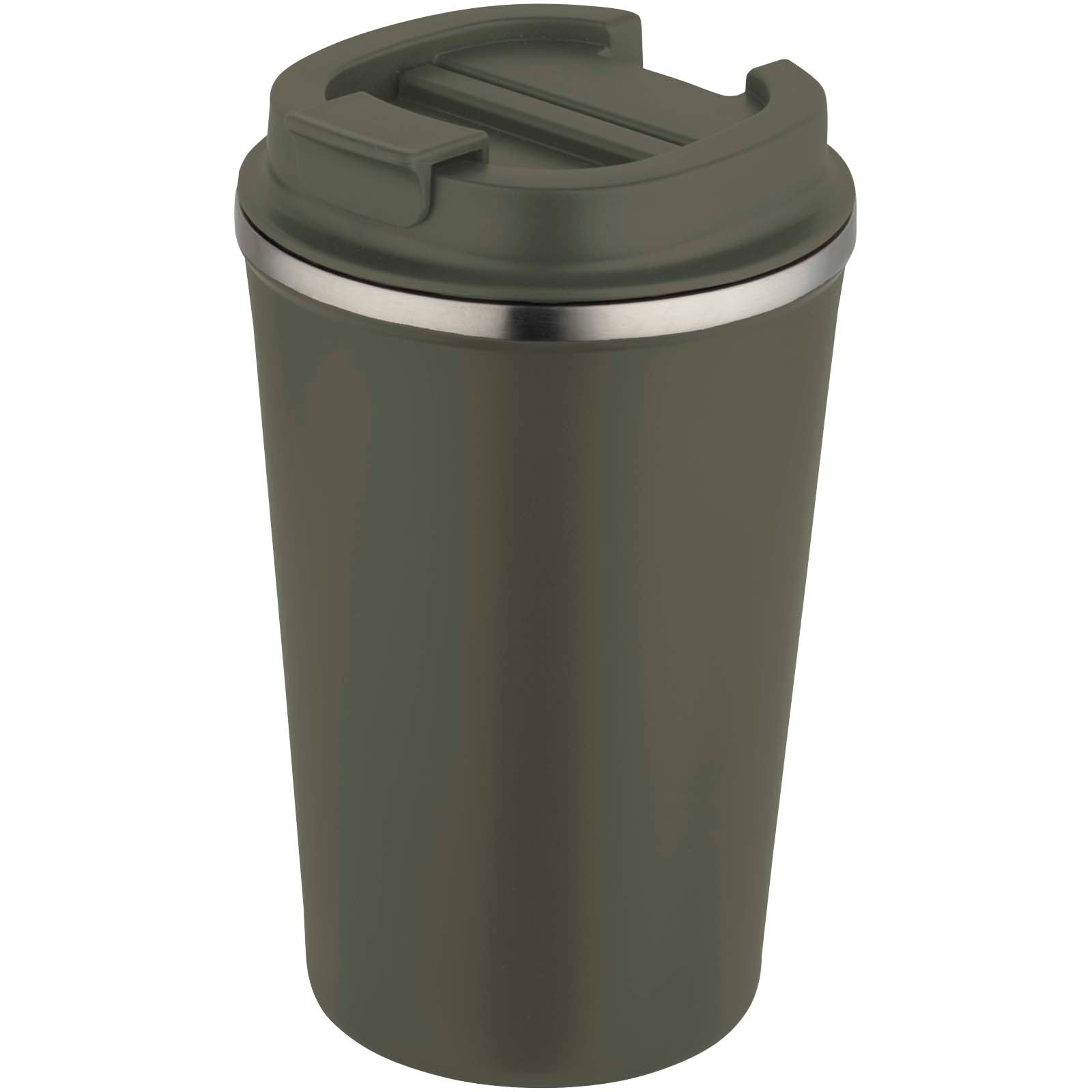 Newport 350 ml doppelwandiger, vakuumisolierter Becher aus Edelstahl – Waldgrün